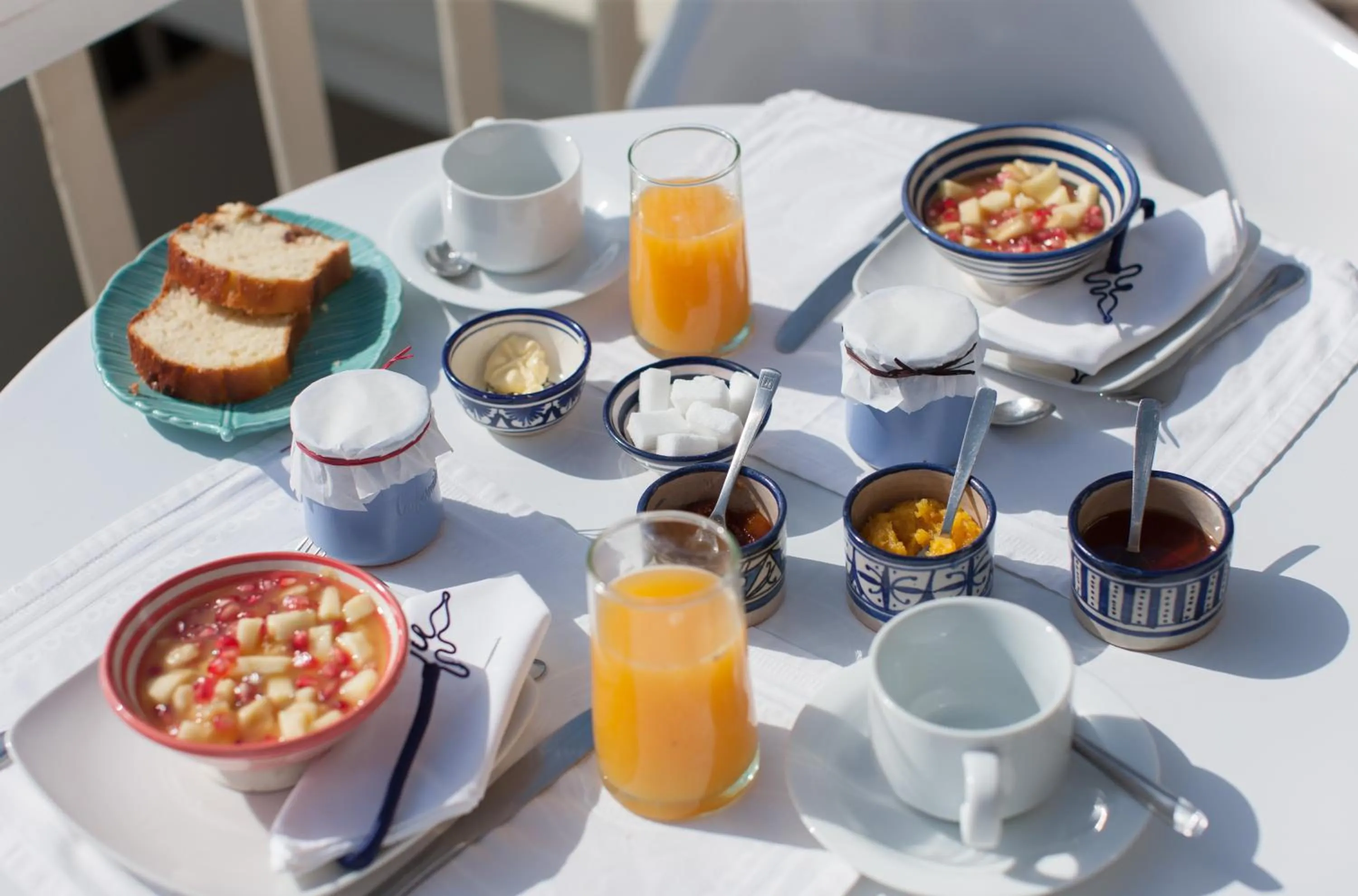 Food close-up in Riad Emotion