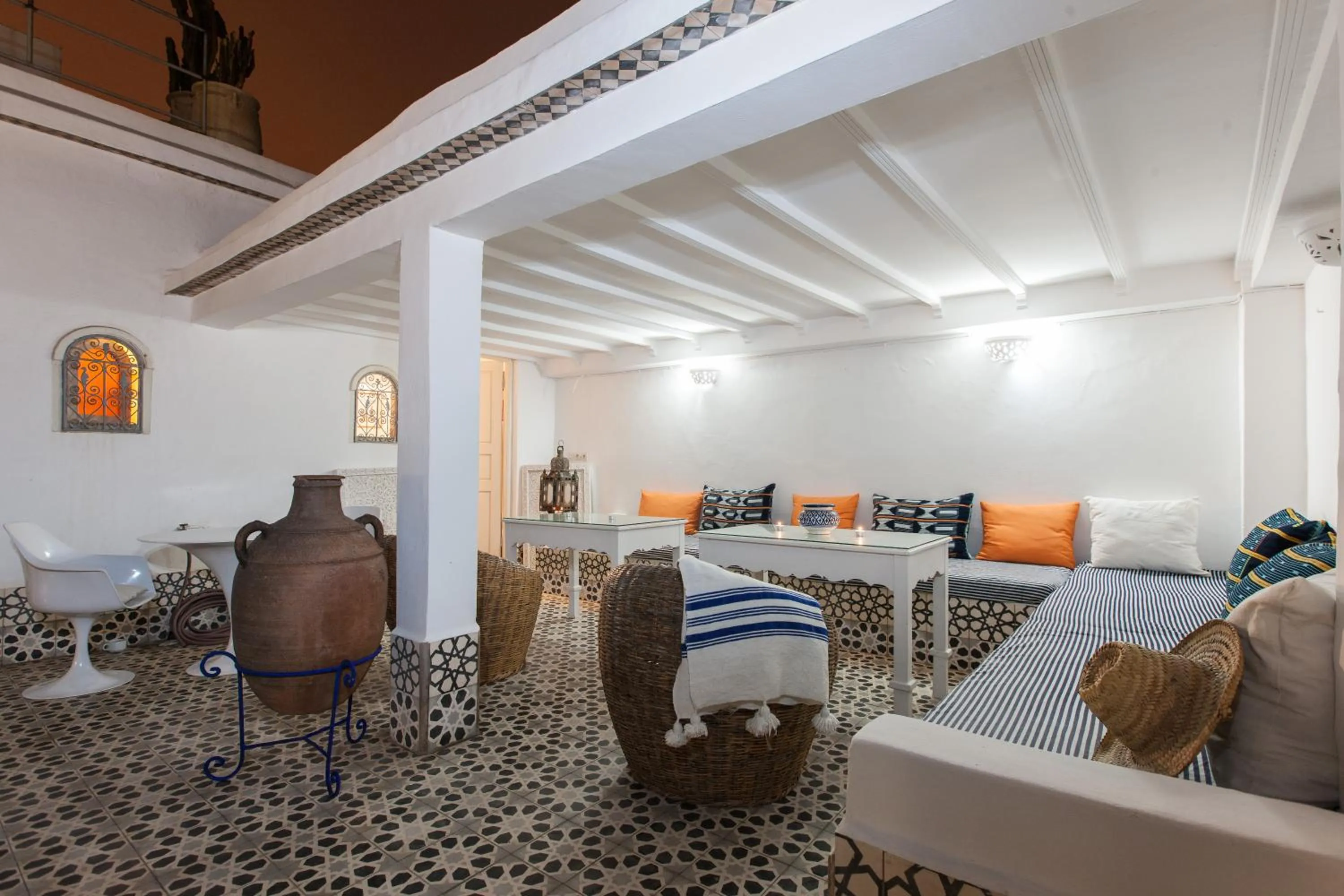 Decorative detail in Riad Emotion