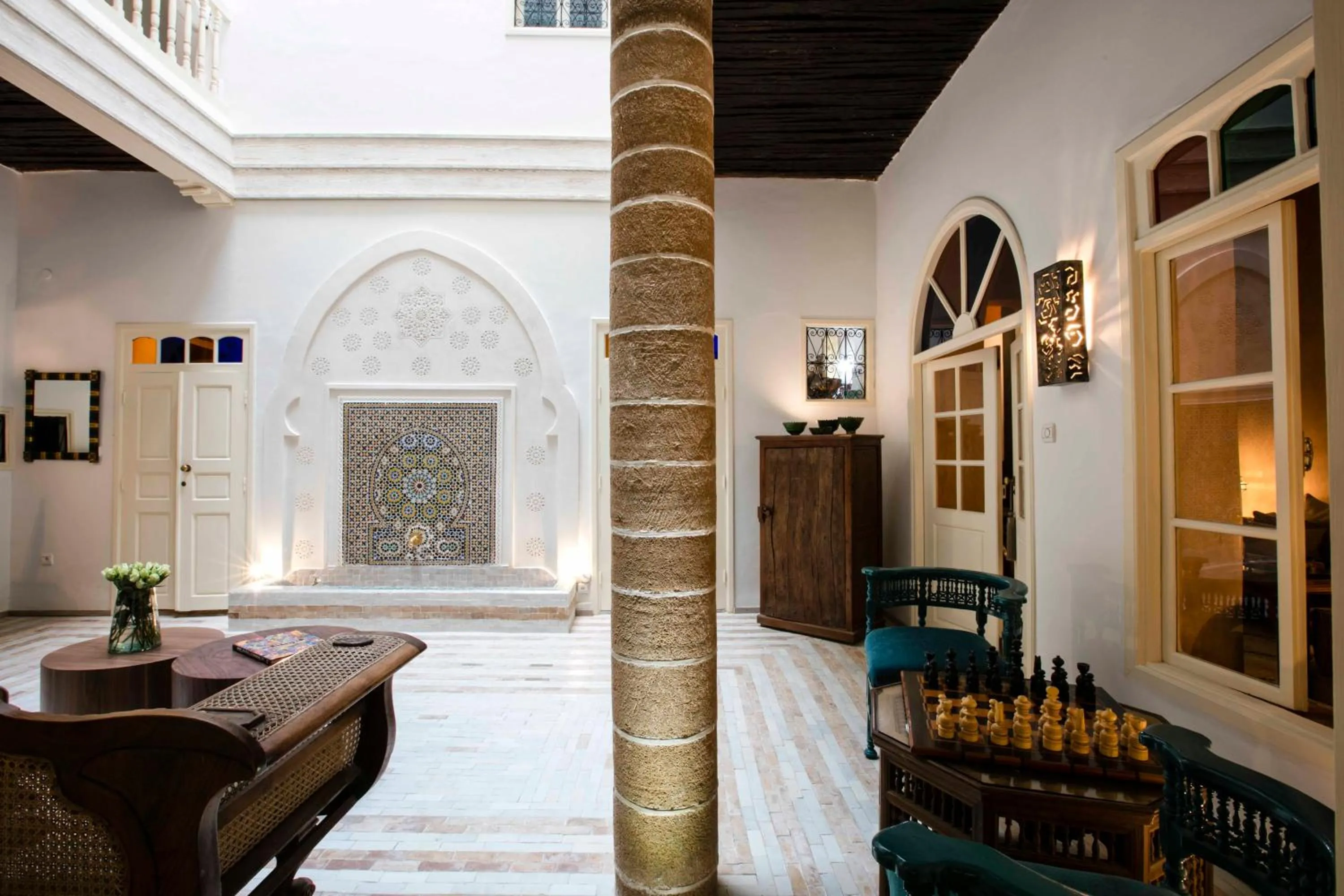 Decorative detail in Riad Emotion