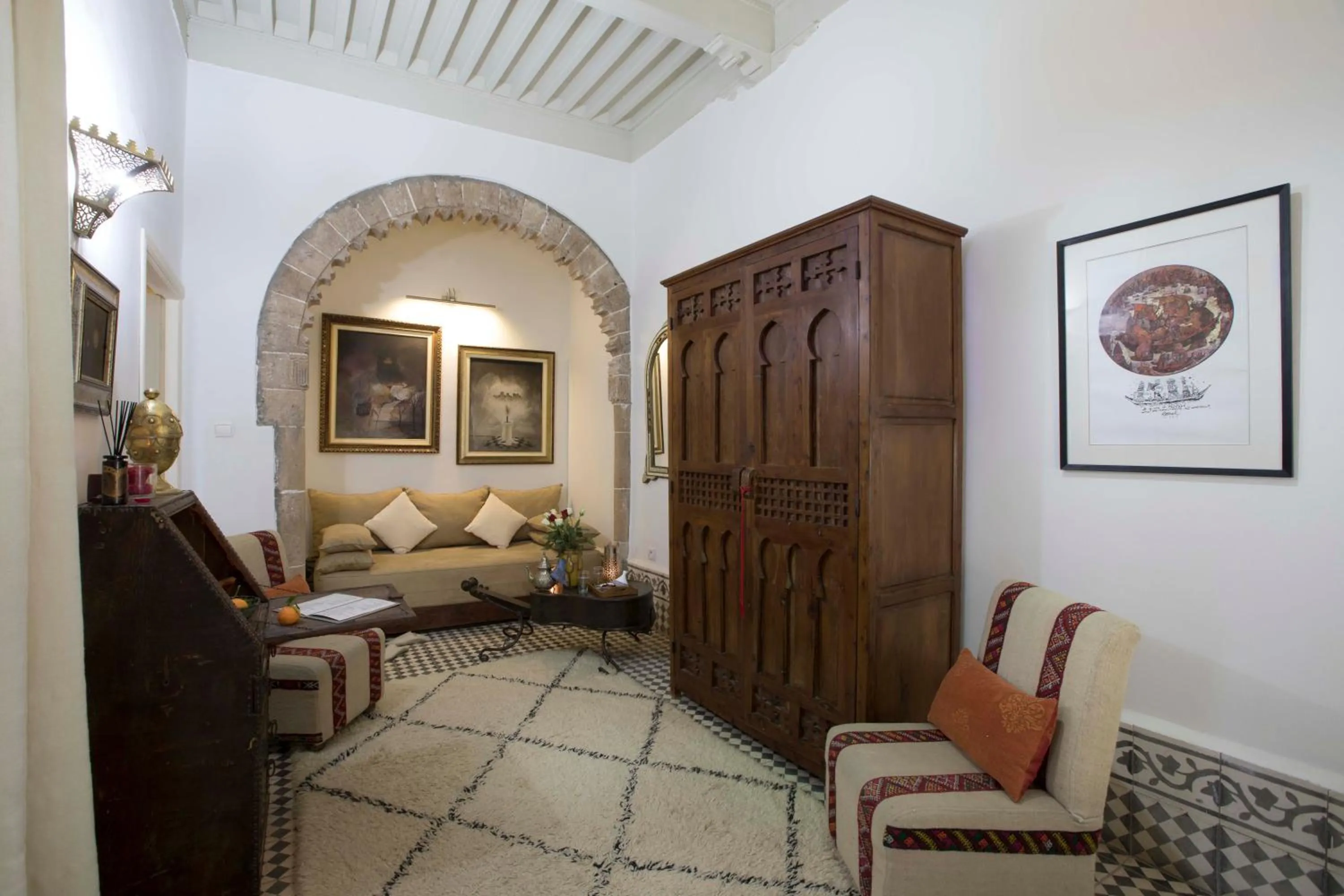 Decorative detail in Riad Emotion