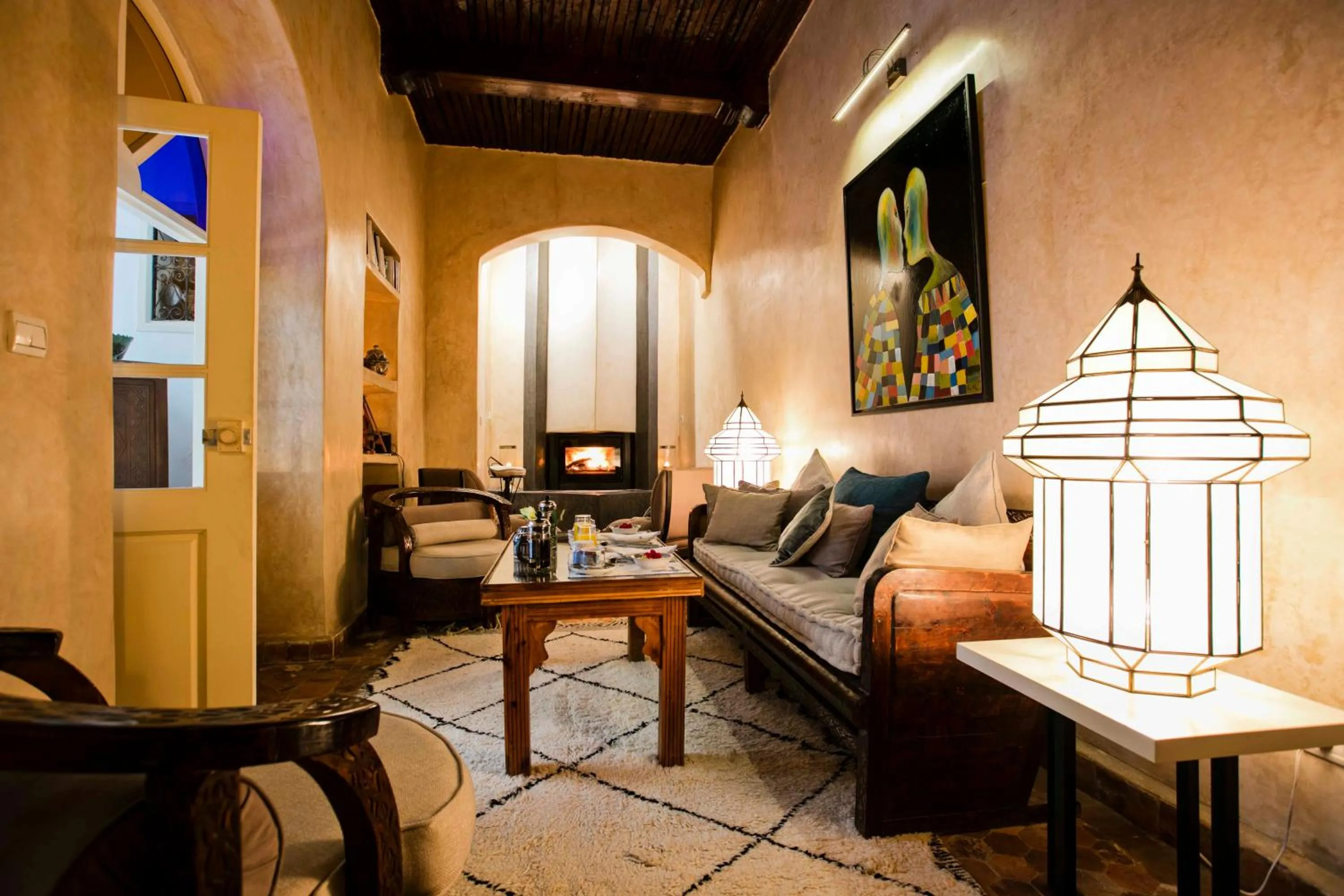 Decorative detail in Riad Emotion