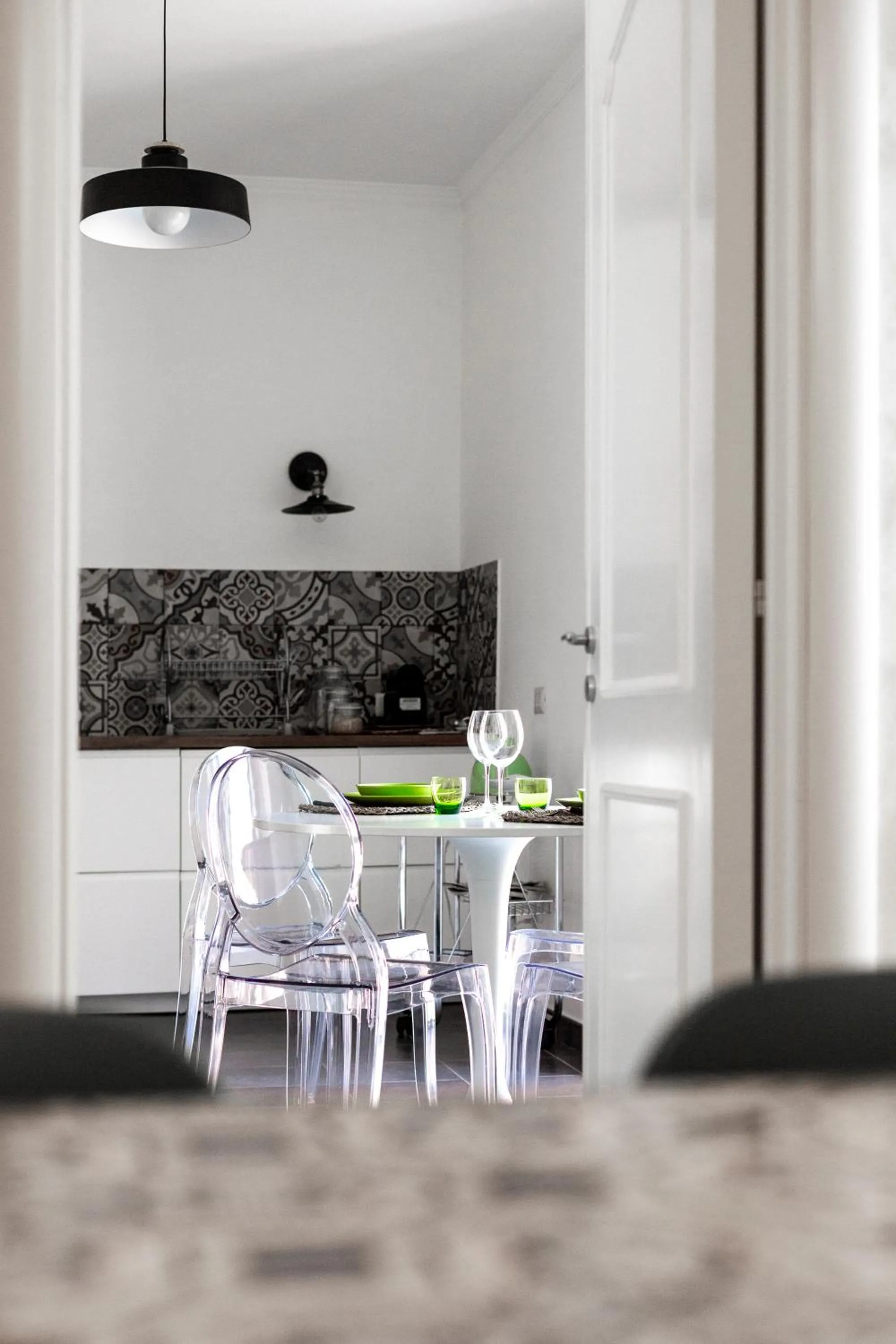 Dining area in Suite La Pergola - Centro Storico