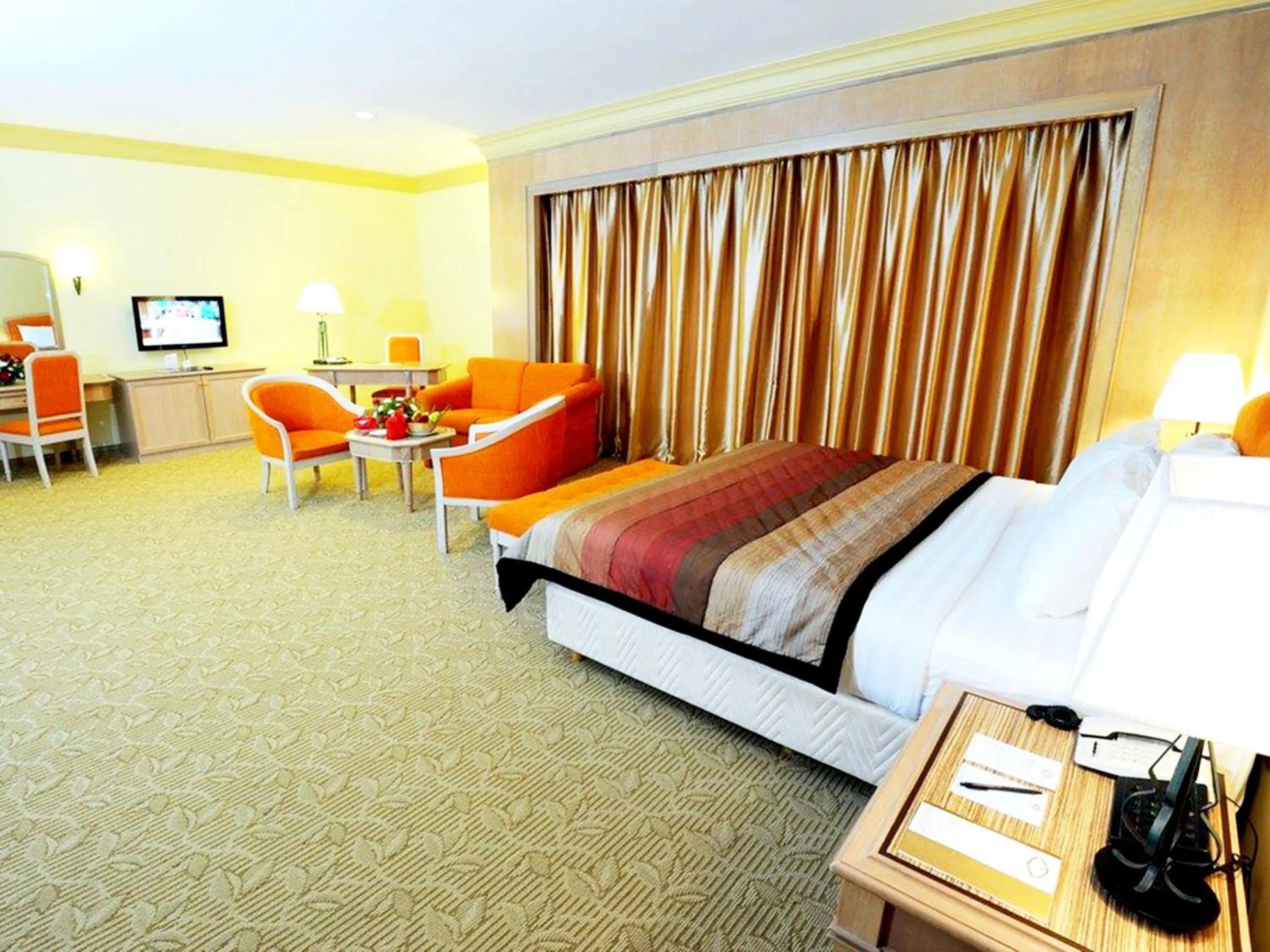 Bed in Grand Darul Makmur Hotel Kuantan