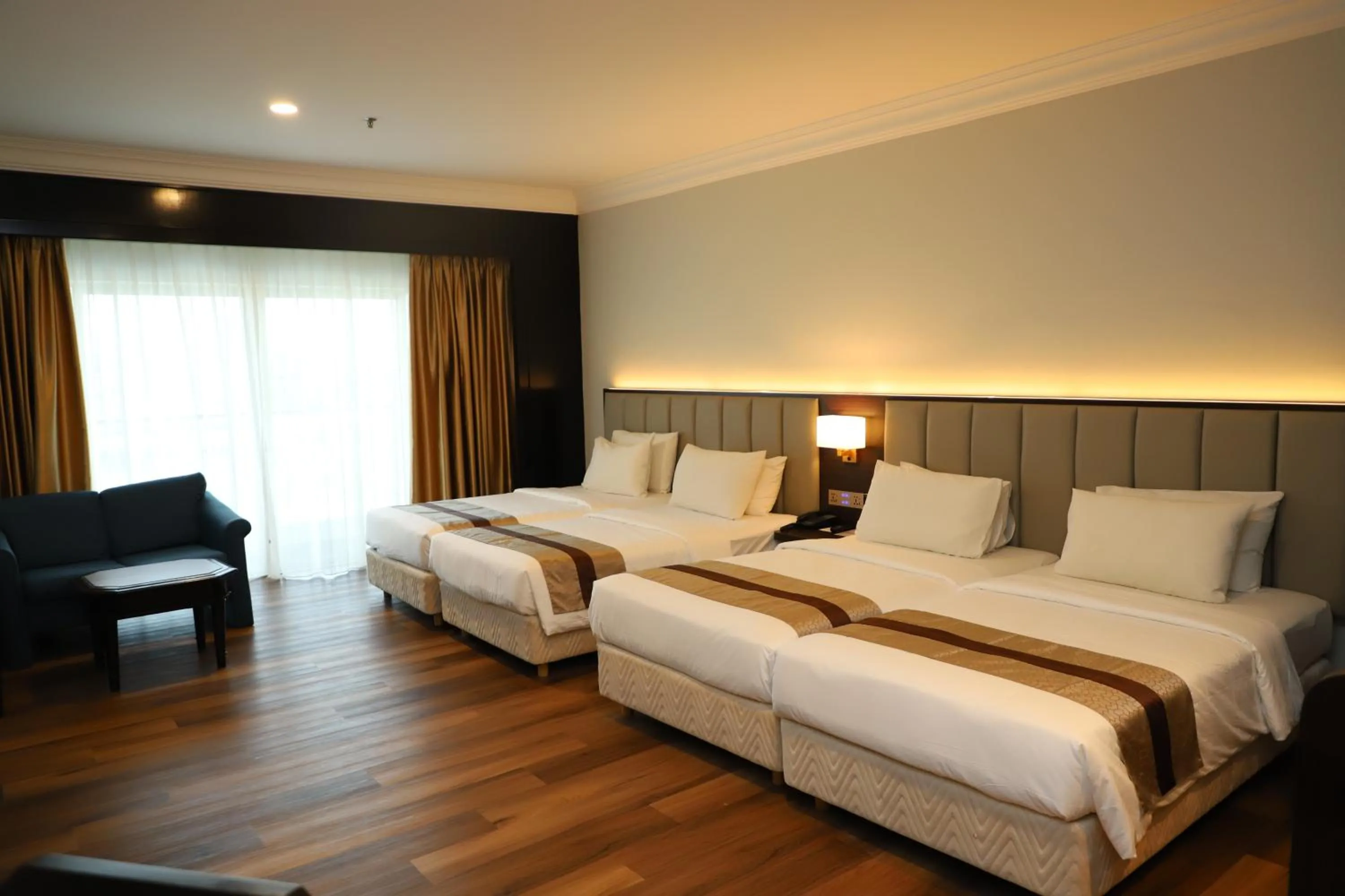 Bed in Grand Darul Makmur Hotel Kuantan