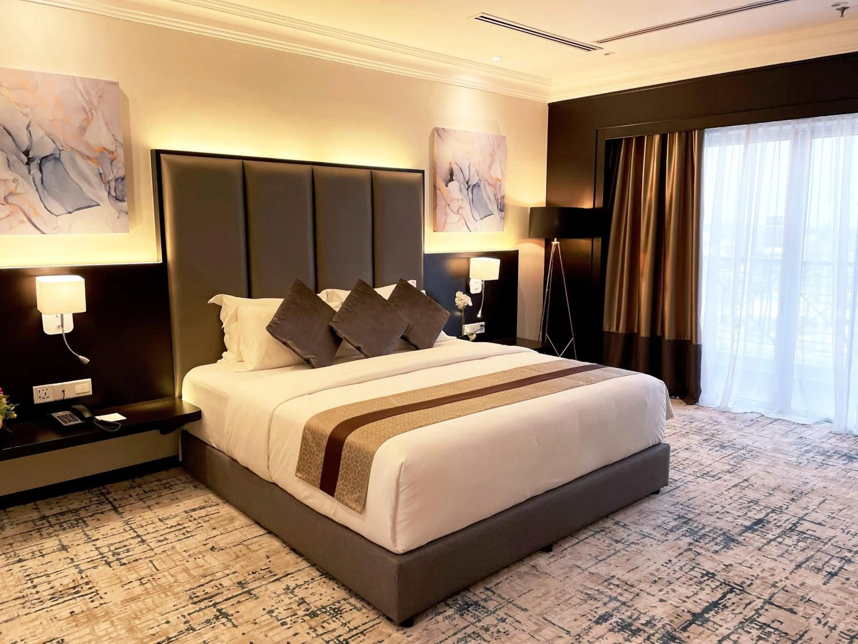 Bed in Grand Darul Makmur Hotel Kuantan