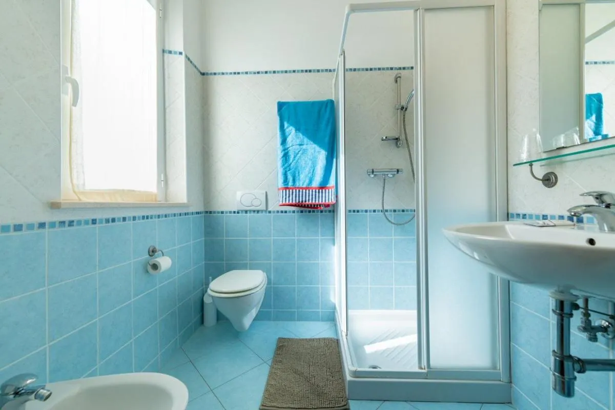 Bathroom in Hotel Bruna