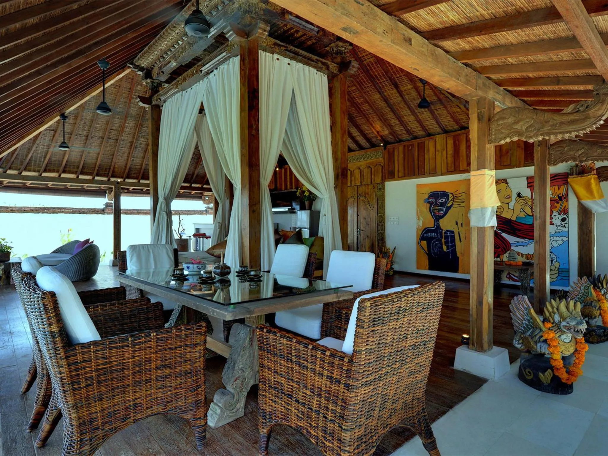 Living room in Majapahit Beach Villas by Nakula