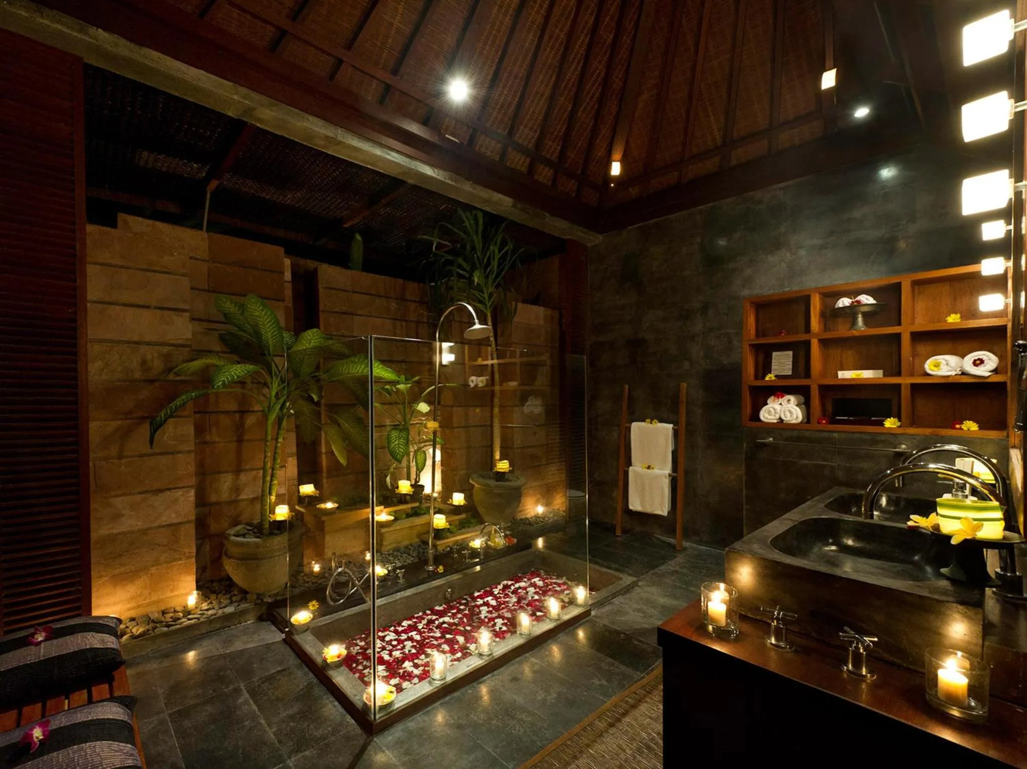 Shower in Majapahit Beach Villas by Nakula