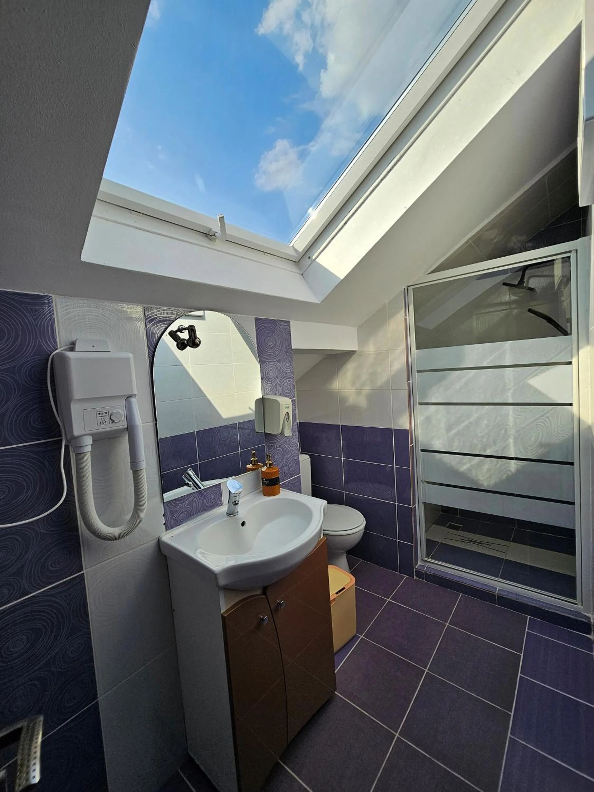 Bathroom in Iris SMART Boutique Self Check-in 24h