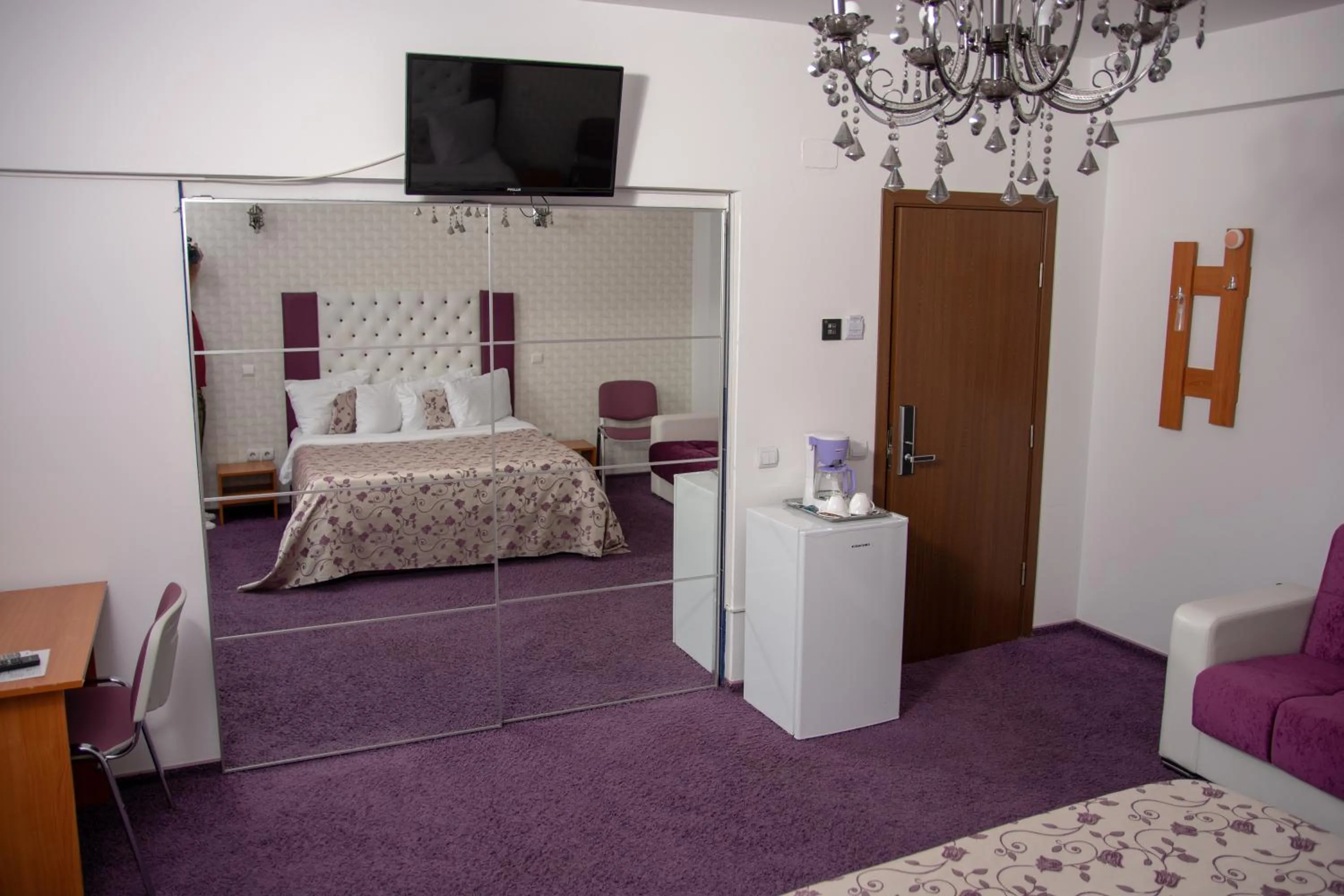 Photo of the whole room, Bed in Iris SMART Boutique Self Check-in 24h