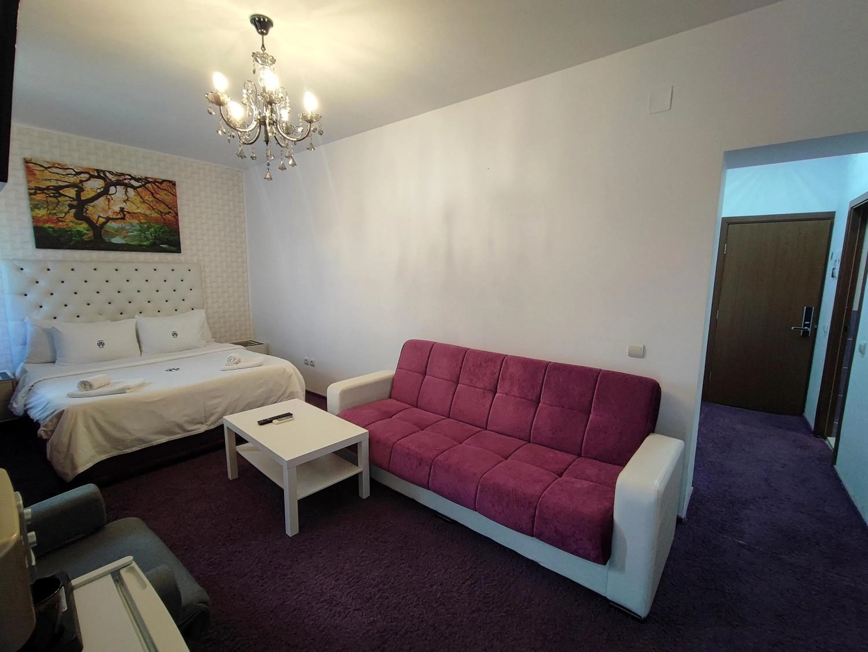 Photo of the whole room, Bed in Iris SMART Boutique Self Check-in 24h