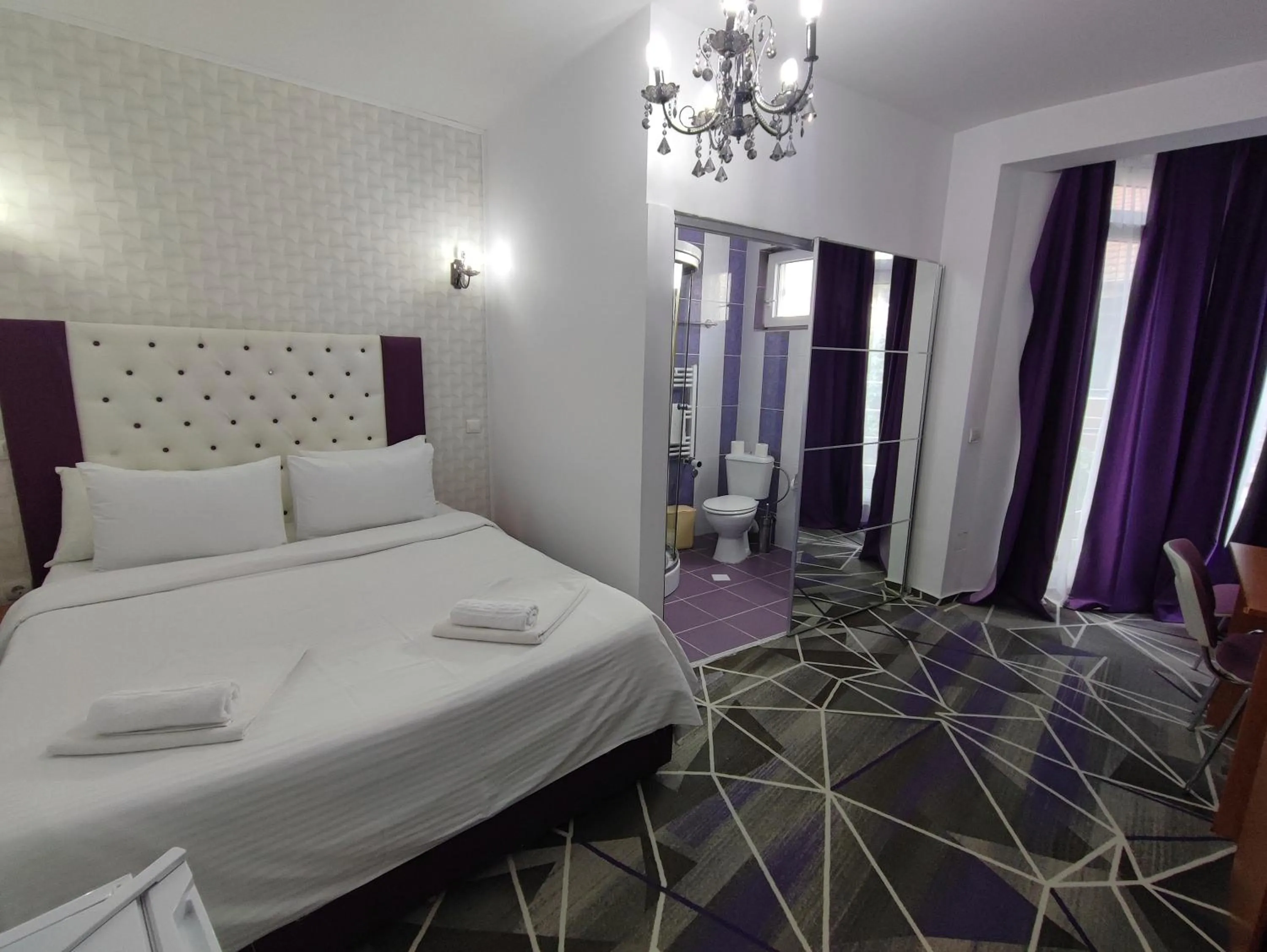 Photo of the whole room, Bed in Iris SMART Boutique Self Check-in 24h