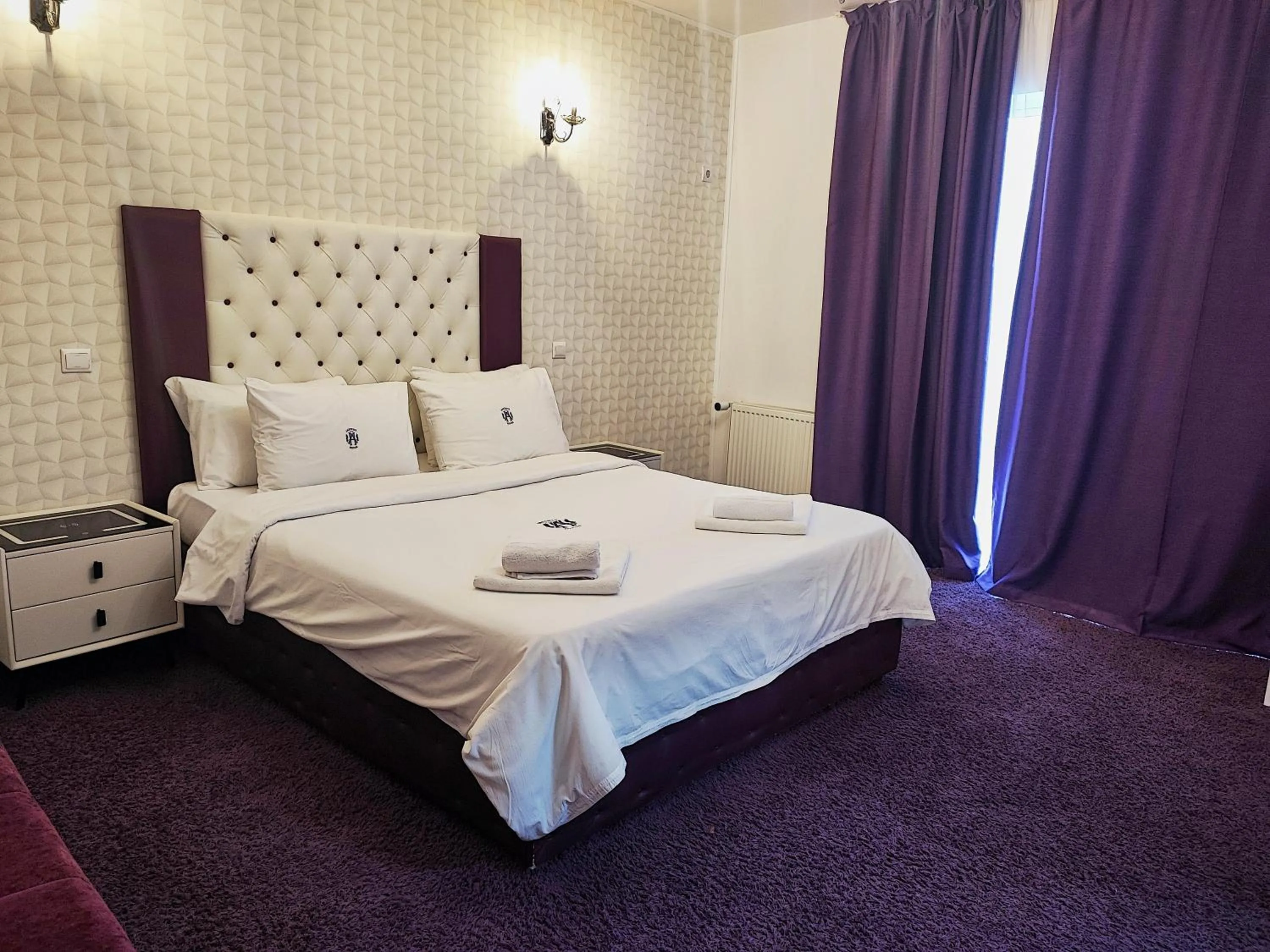 Photo of the whole room, Bed in Iris SMART Boutique Self Check-in 24h