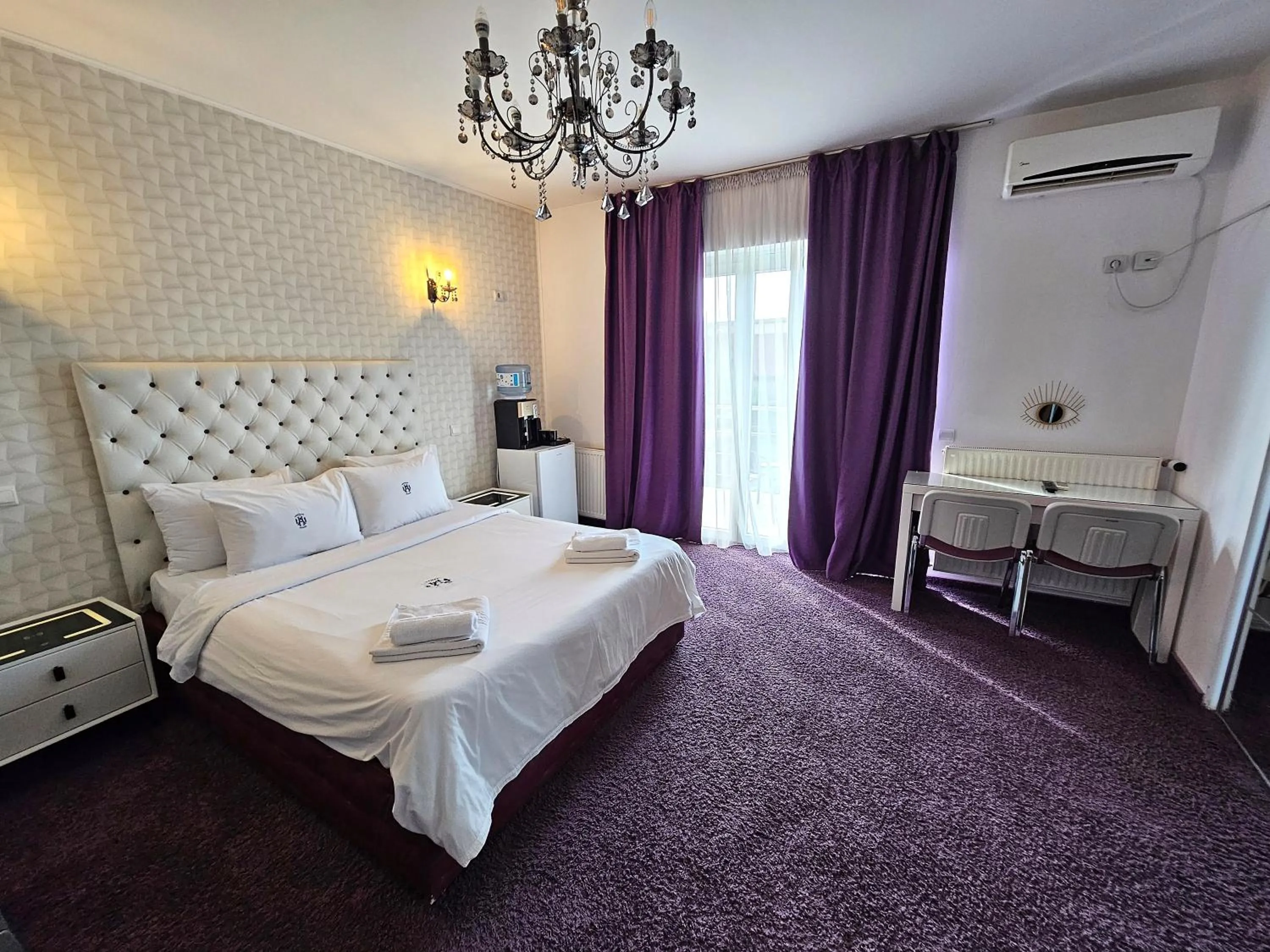 Photo of the whole room, Bed in Iris SMART Boutique Self Check-in 24h