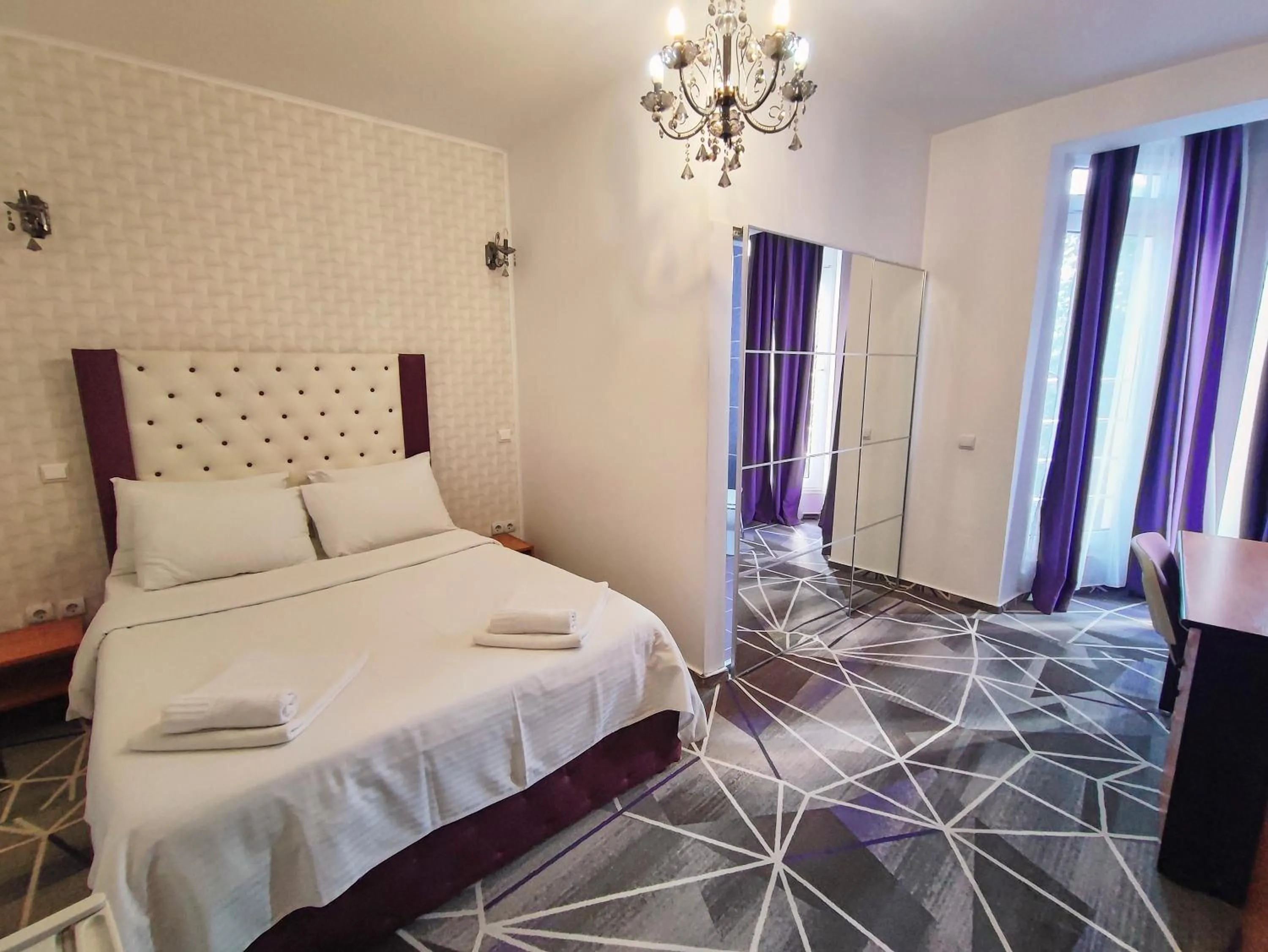 Photo of the whole room, Bed in Iris SMART Boutique Self Check-in 24h