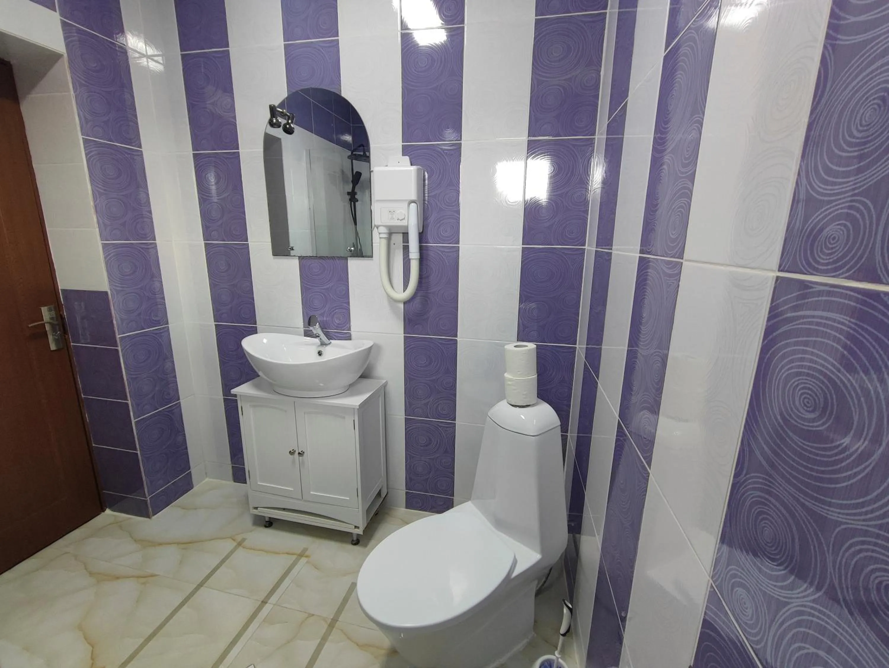 Bathroom in Iris SMART Boutique Self Check-in 24h