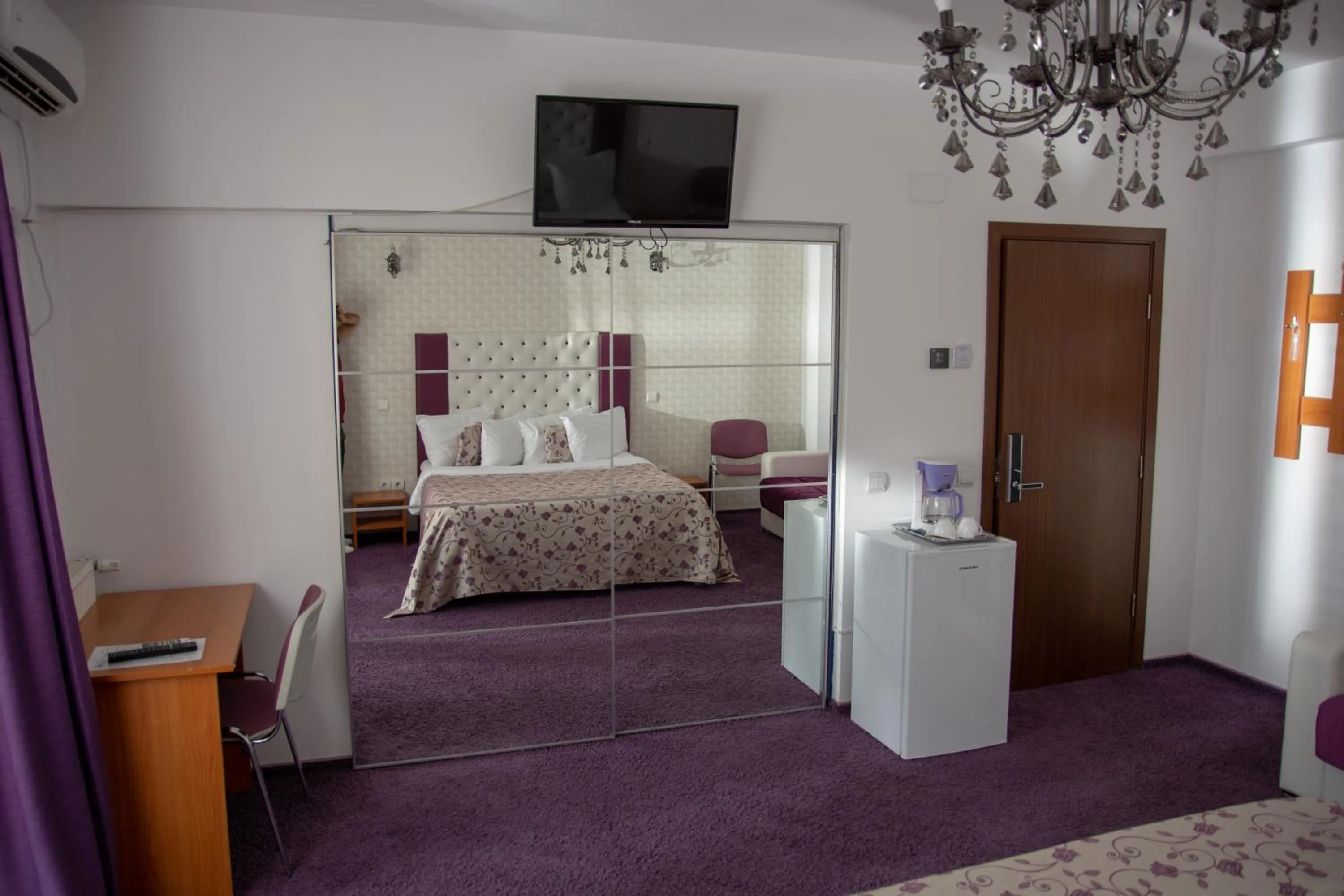 Photo of the whole room, Bed in Iris SMART Boutique Self Check-in 24h