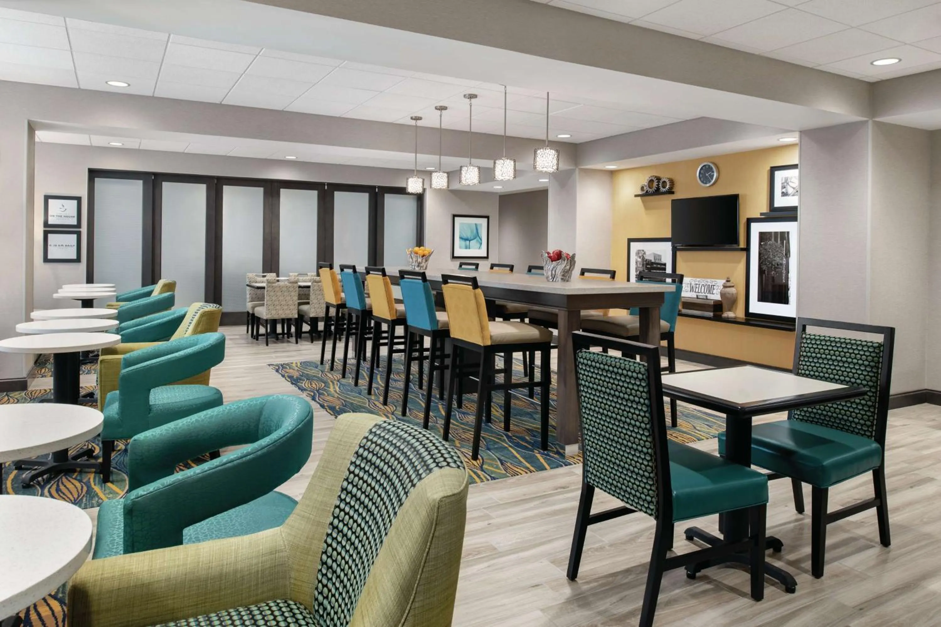Lobby or reception in Hampton Inn Champaign Southwest