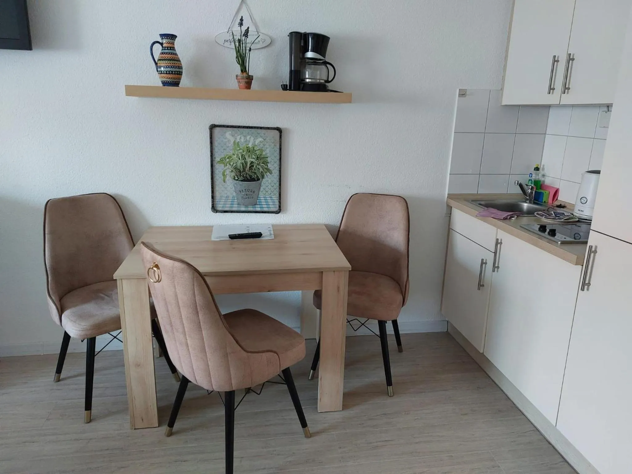 Kitchen or kitchenette in Apartments Jahnstraße