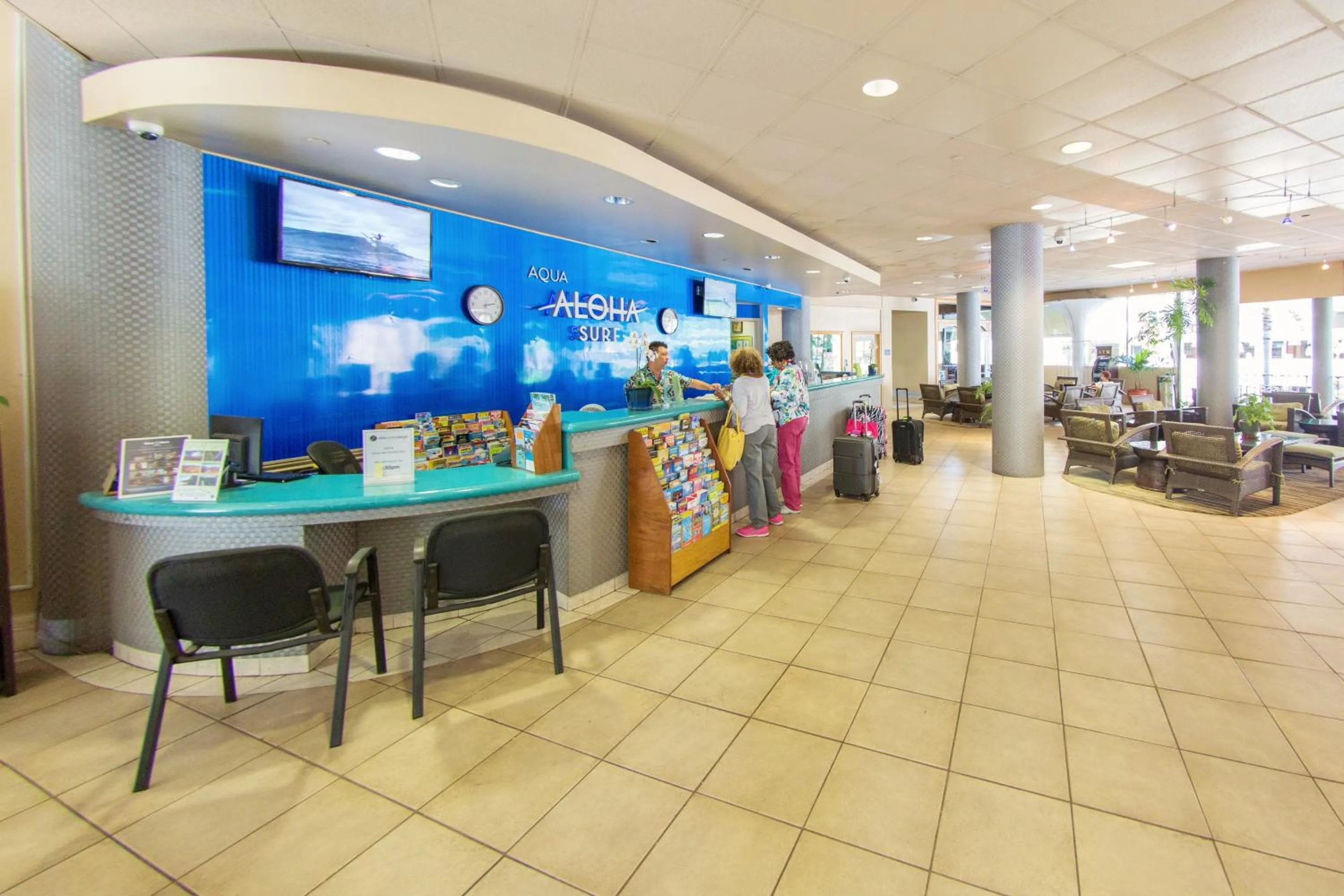 Lobby or reception in Renovated Studio with Pool Access at Aloha Surf