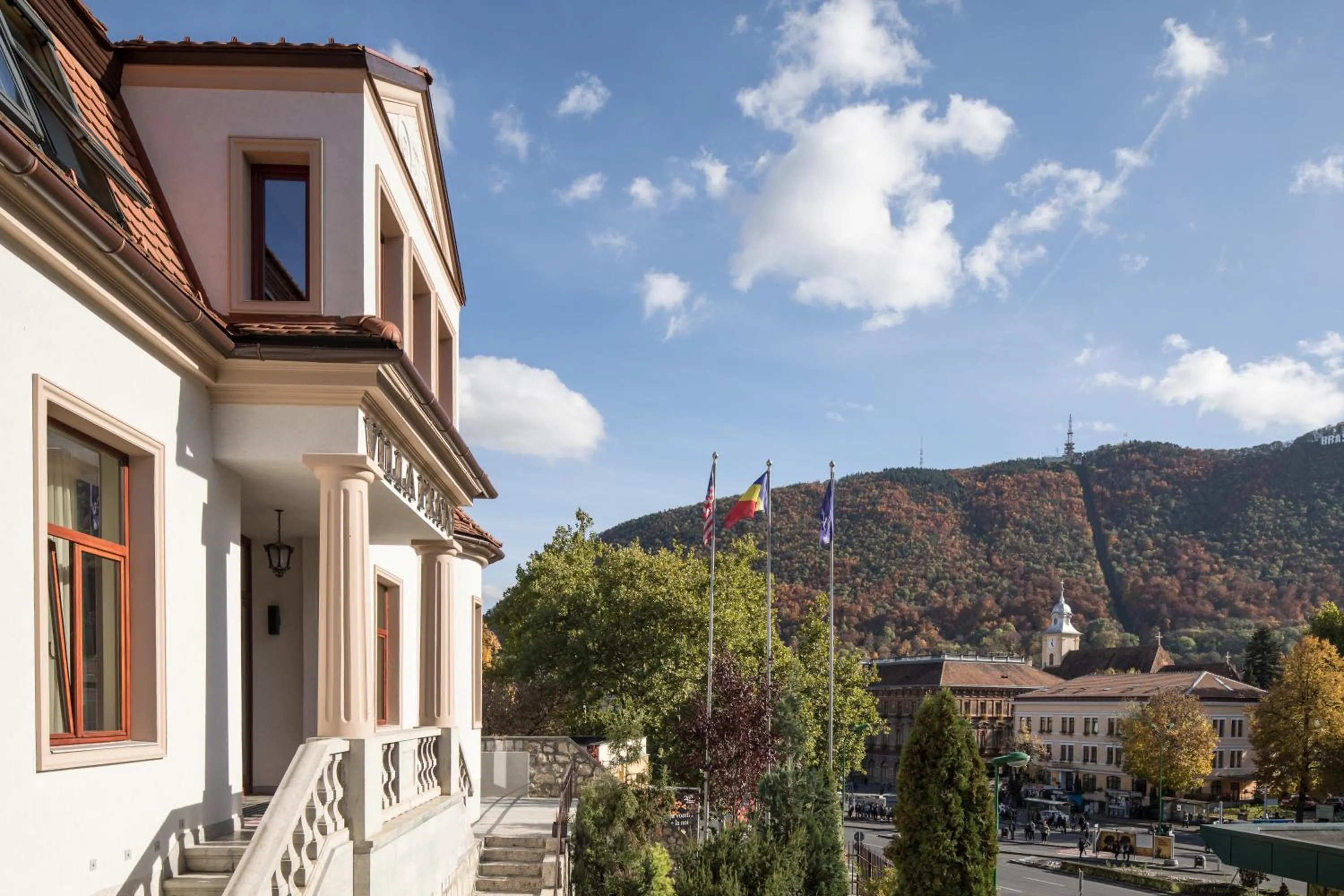 Facade/entrance in Villa Prato