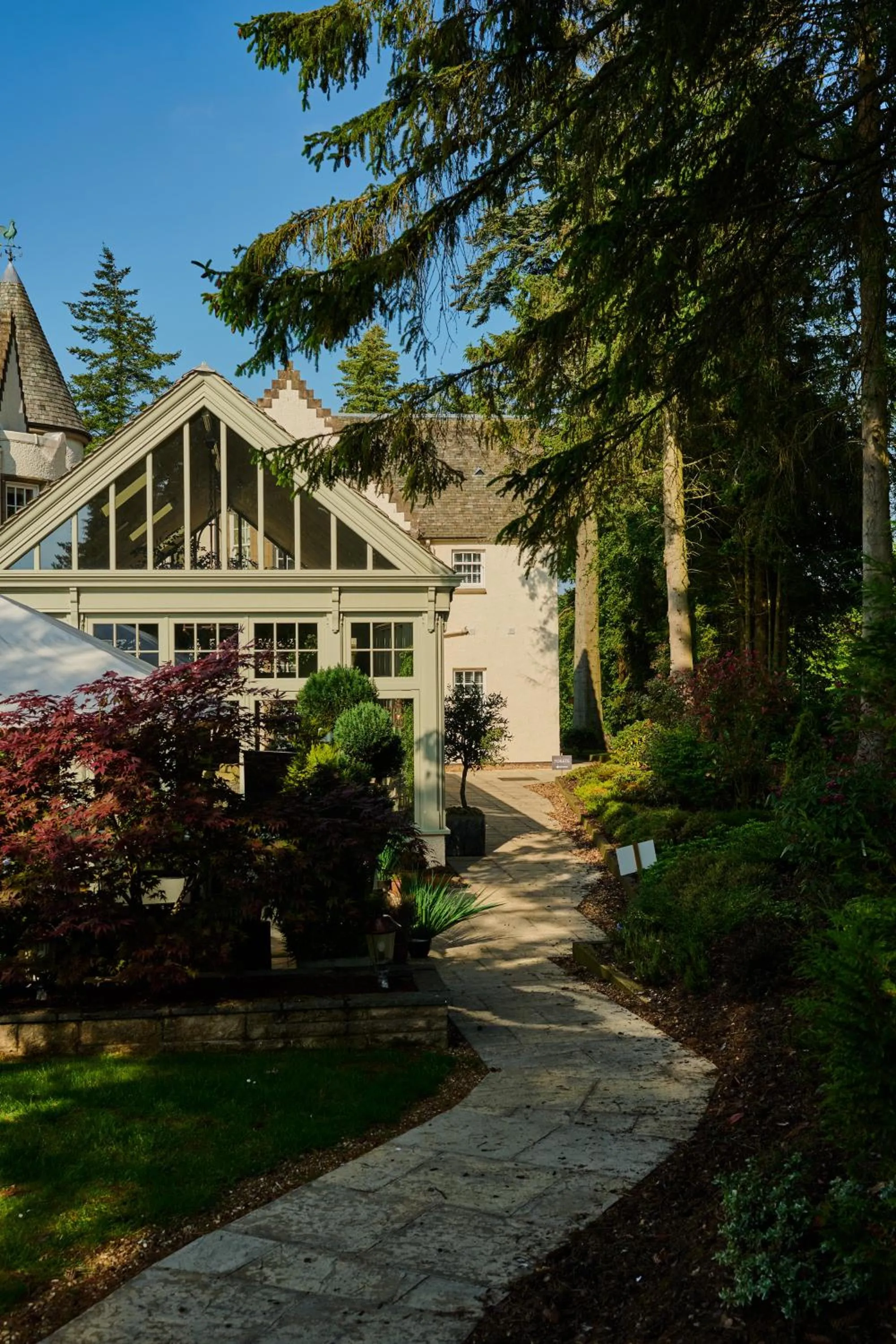 Garden in Cairn Lodge