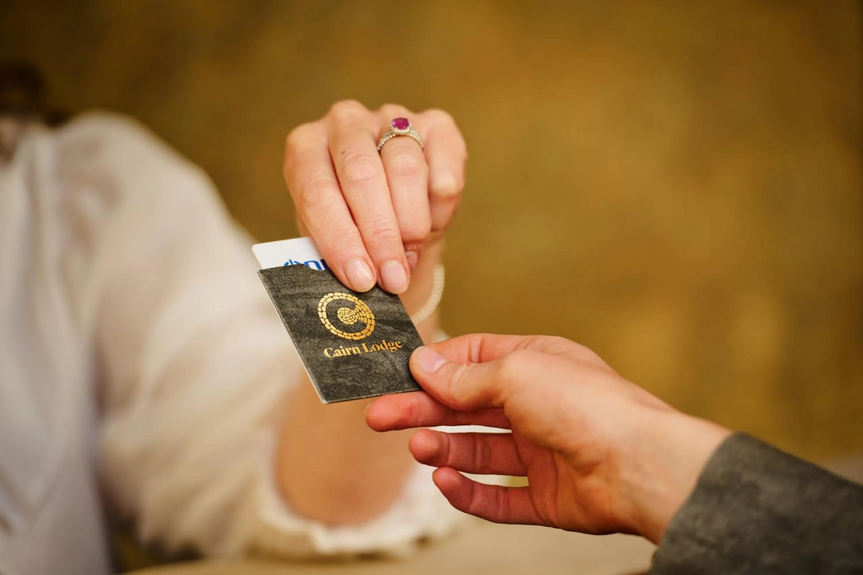 Lobby or reception in Cairn Lodge