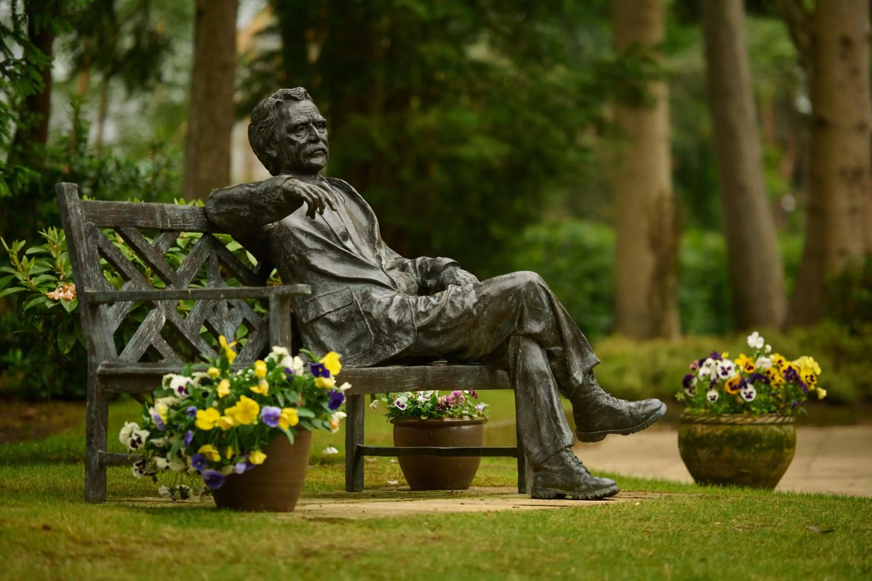 Garden in Cairn Lodge