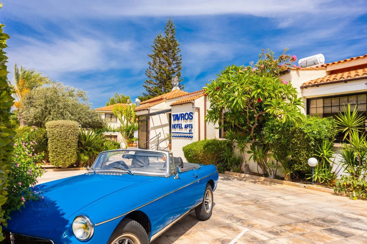 Property building in Tavros Hotel Apartments