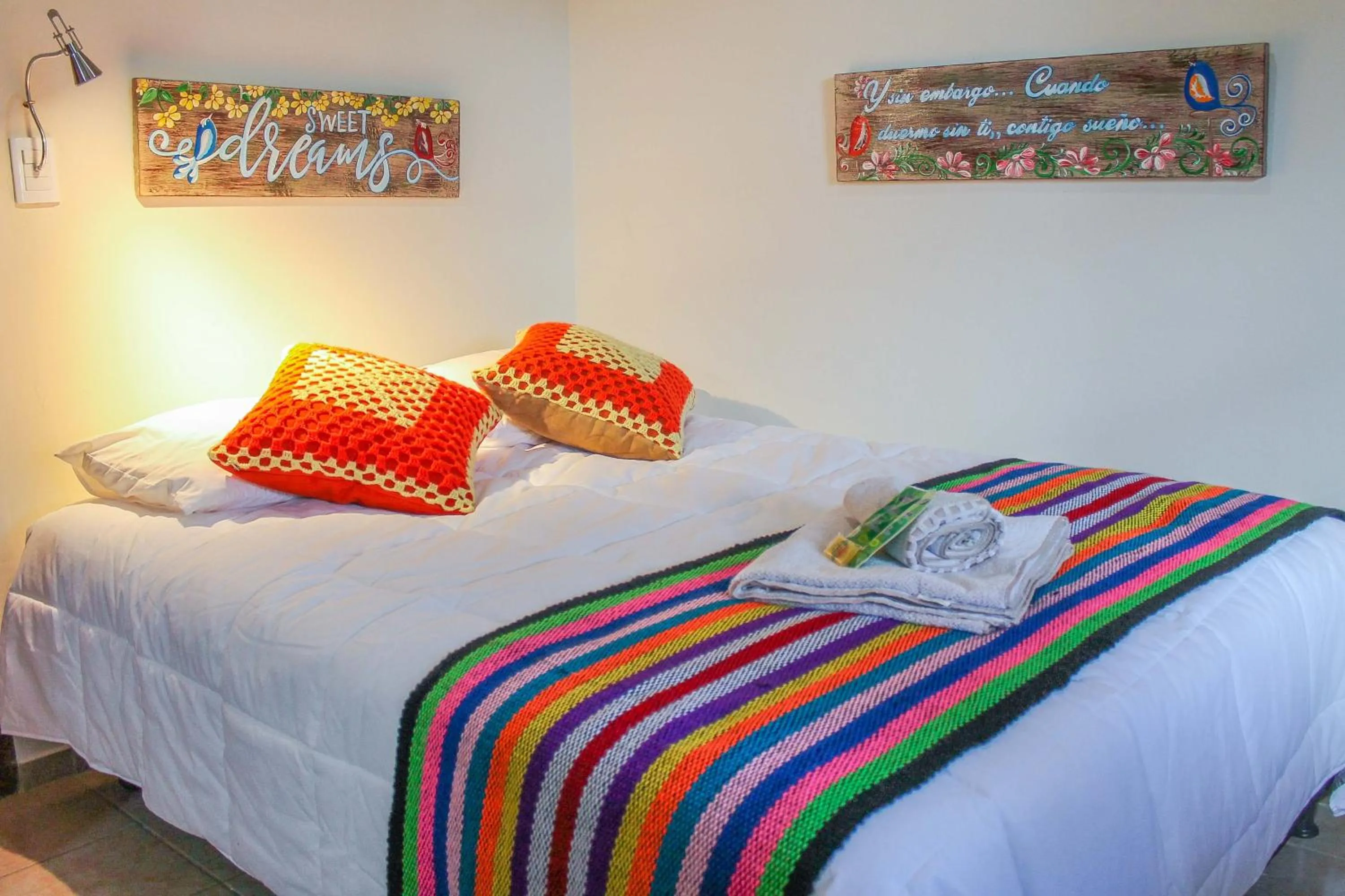 Bed in Cabaña El Mirador Vallegrande