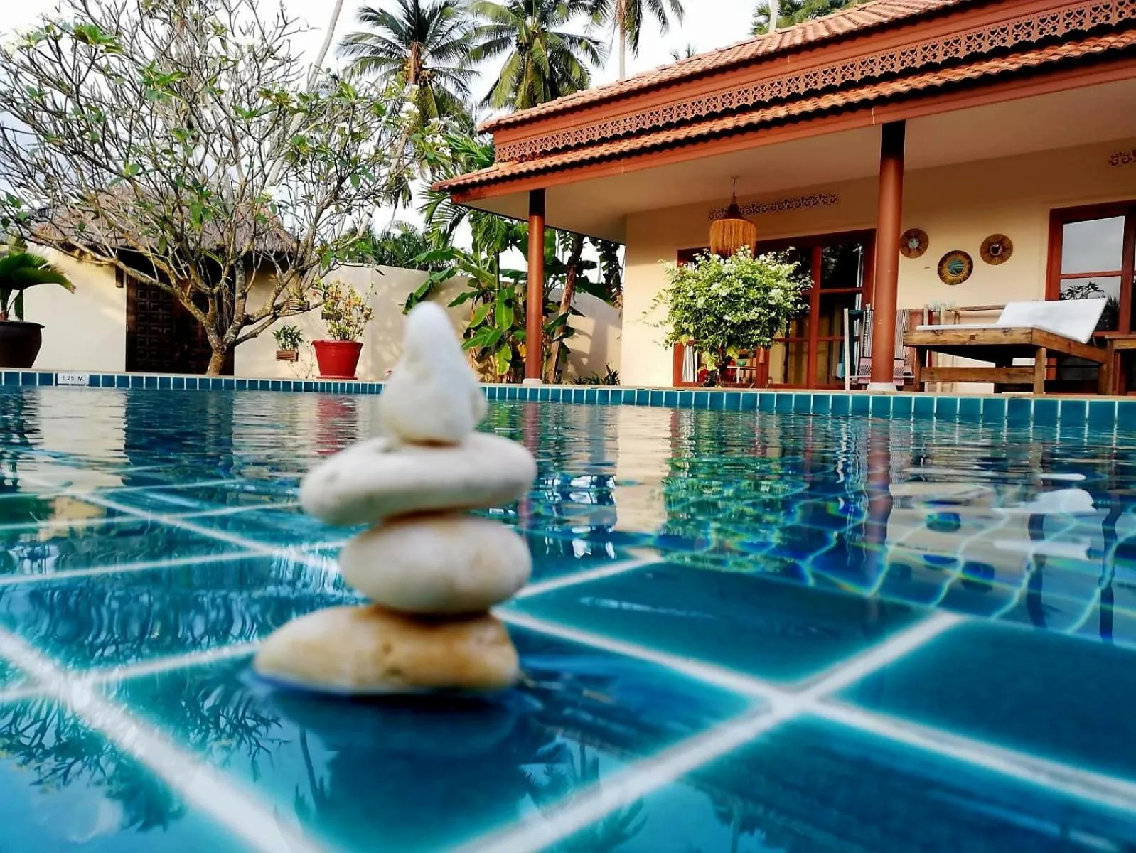 Swimming pool in Laura's Guest House-adult only-