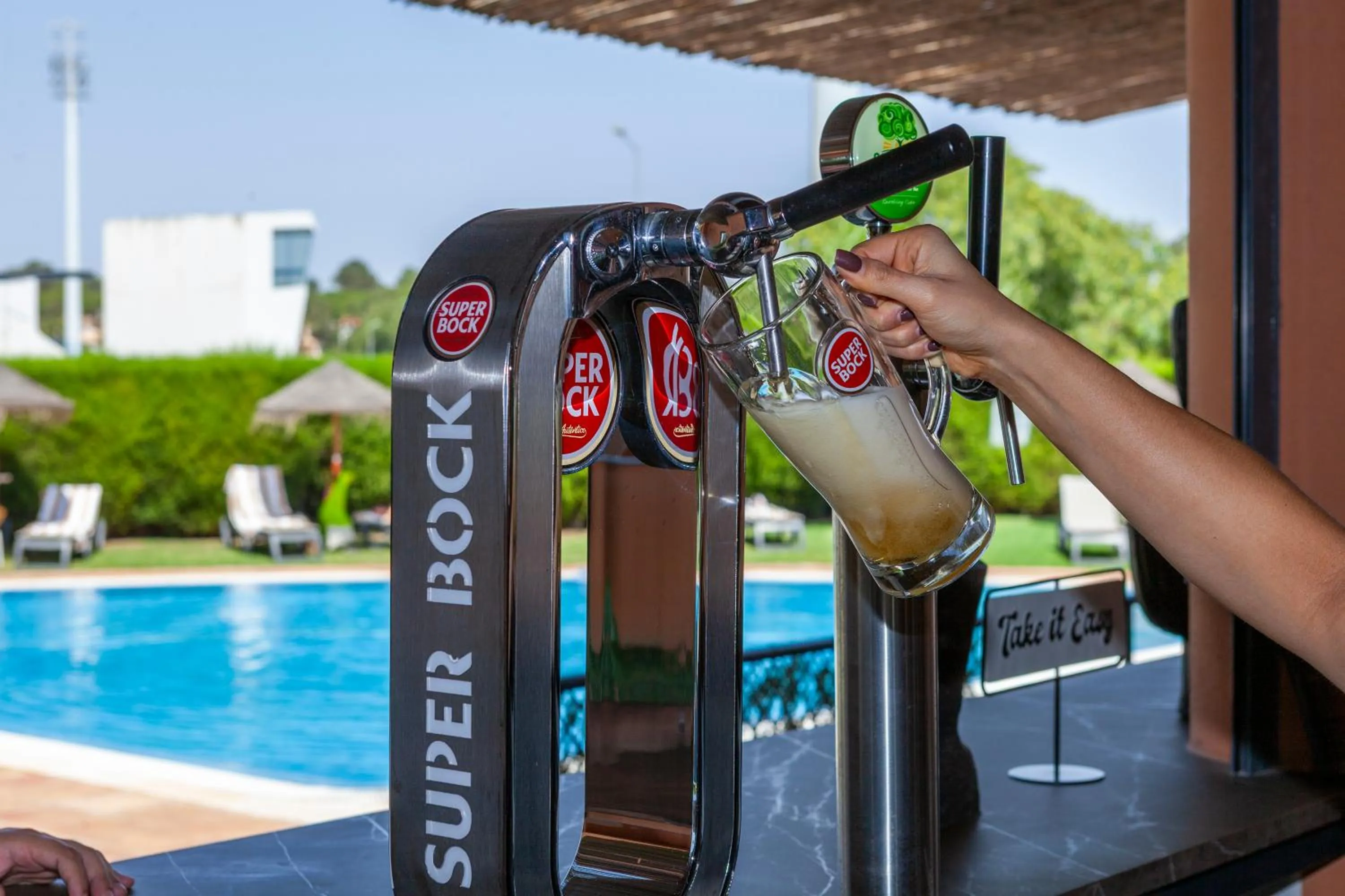 Swimming pool in Hotel Praia Sol