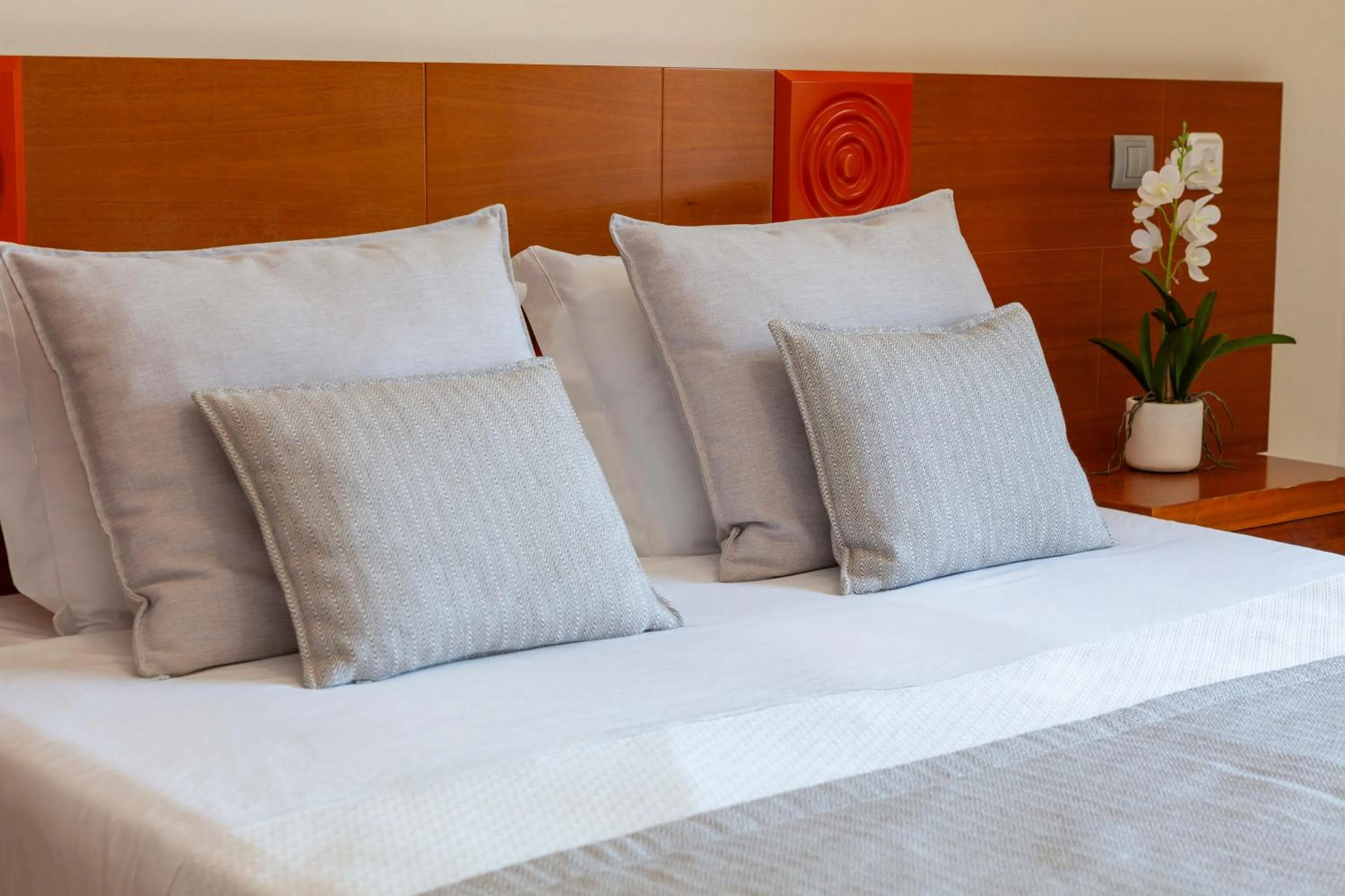 Bed in Hotel Praia Sol