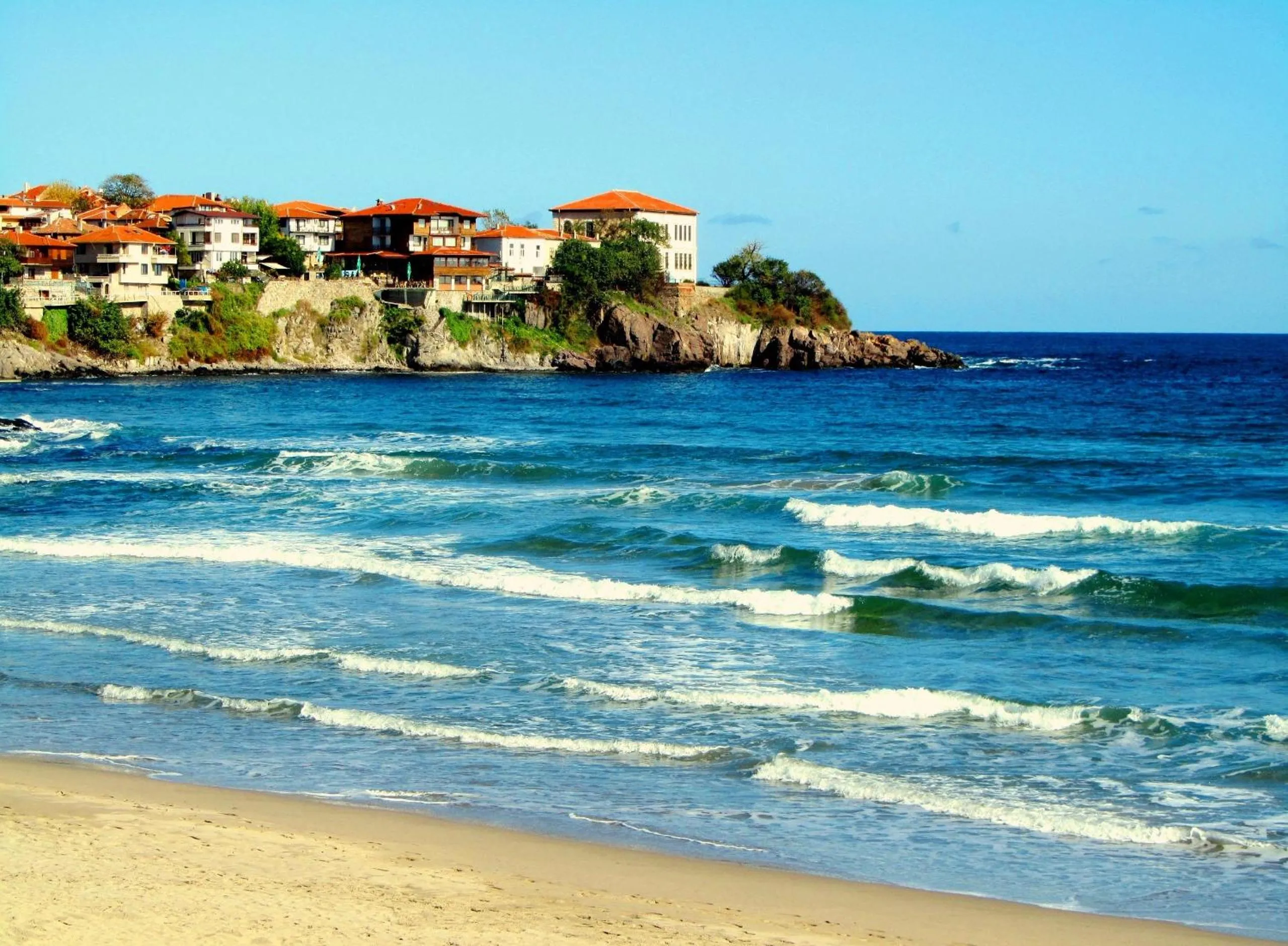 Beach in Family Hotel Emilia