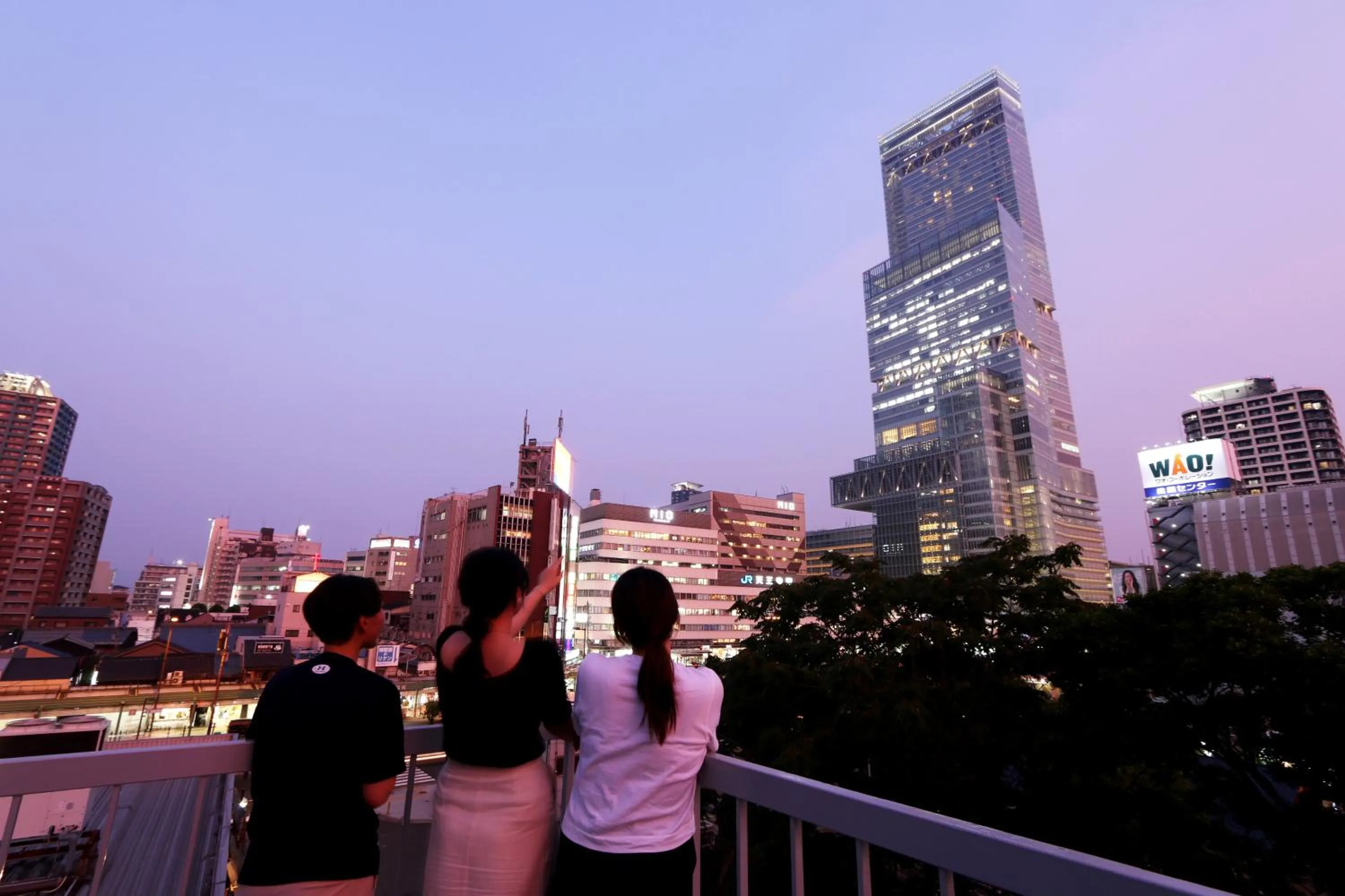 On site in Hotel 3 O'Clock Tennoji