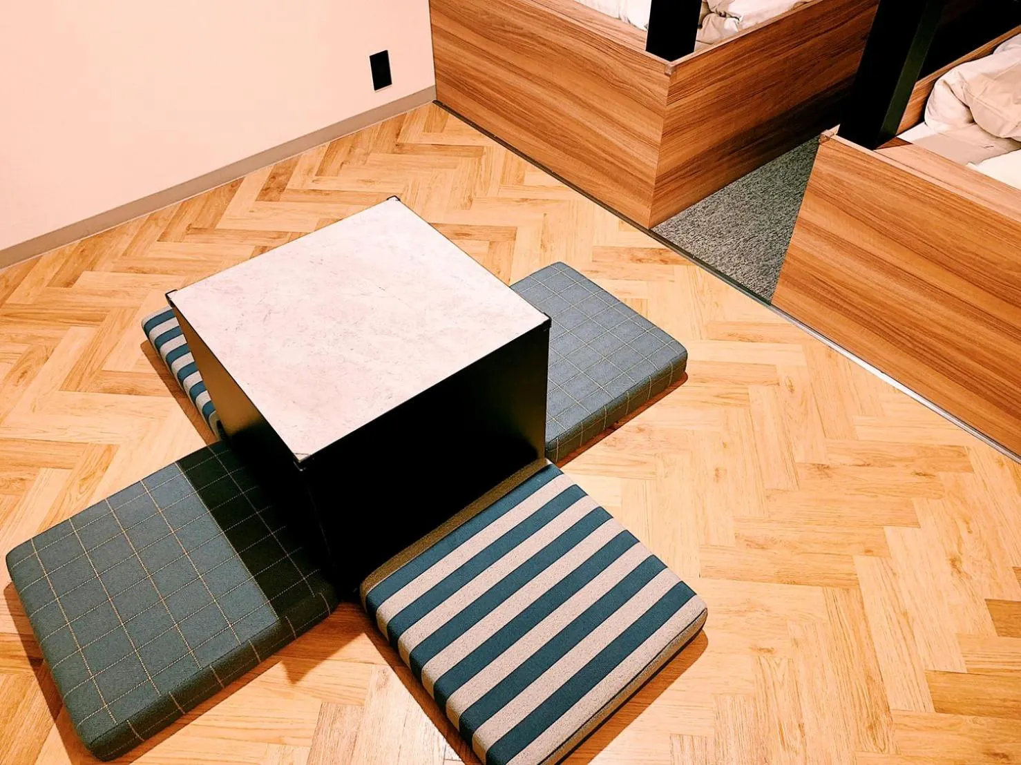 Decorative detail in Hotel 3 O'Clock Tennoji