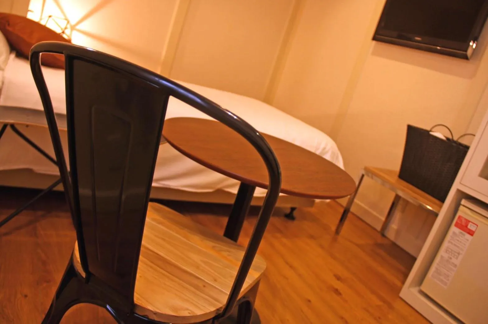 Dining area, Bed in Hotel 3 O'Clock Tennoji