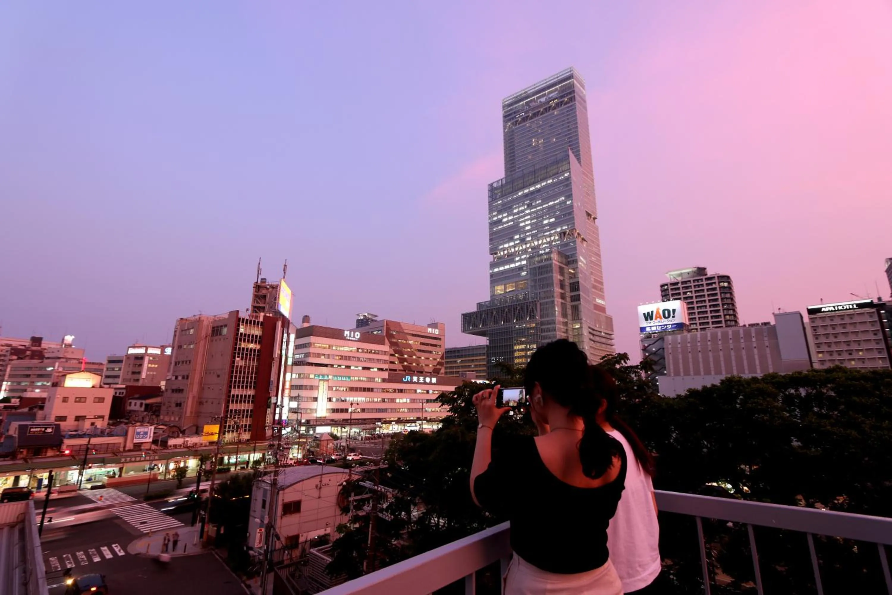 On site in Hotel 3 O'Clock Tennoji