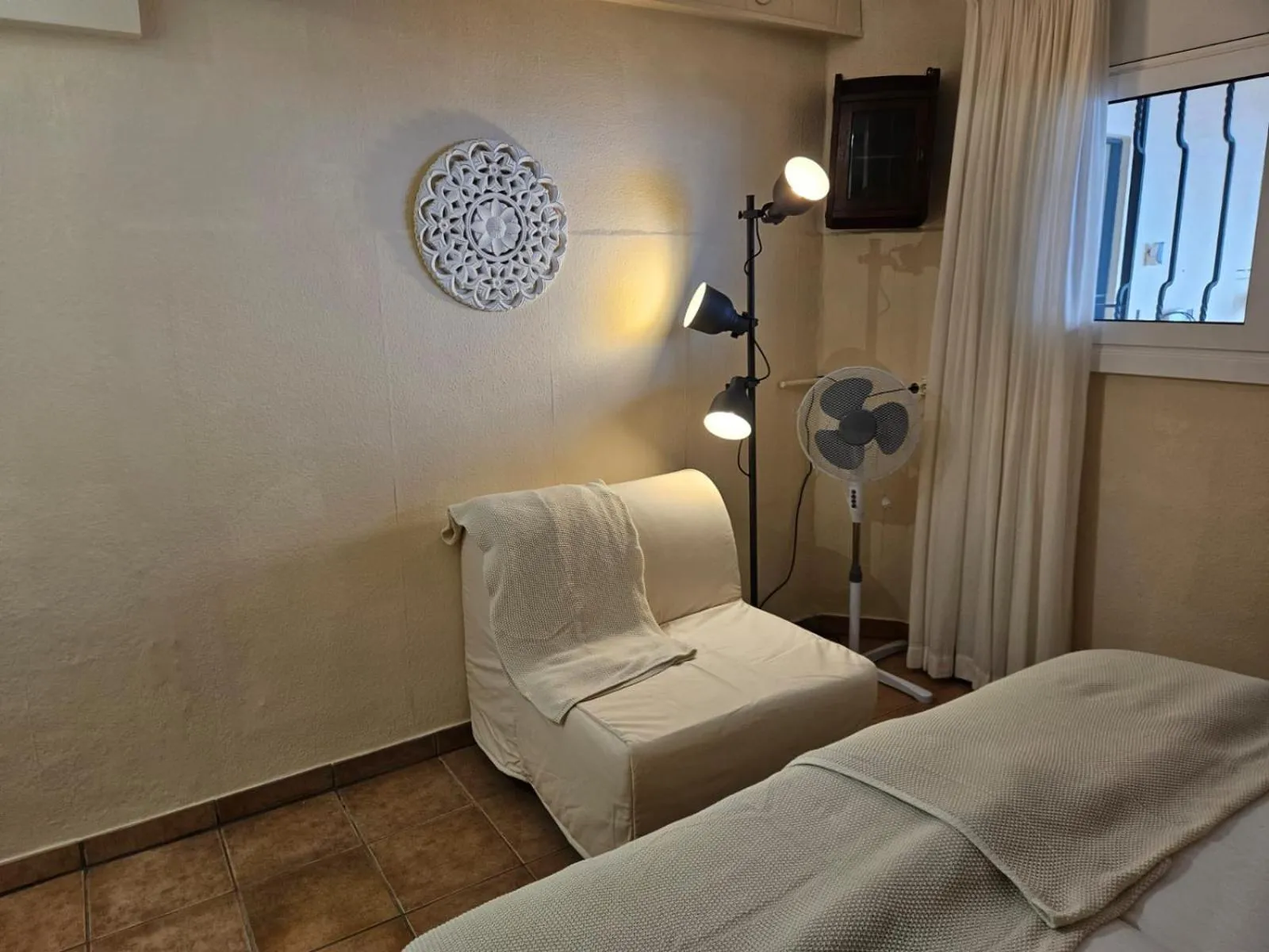 Decorative detail in La Roqueta Hotel