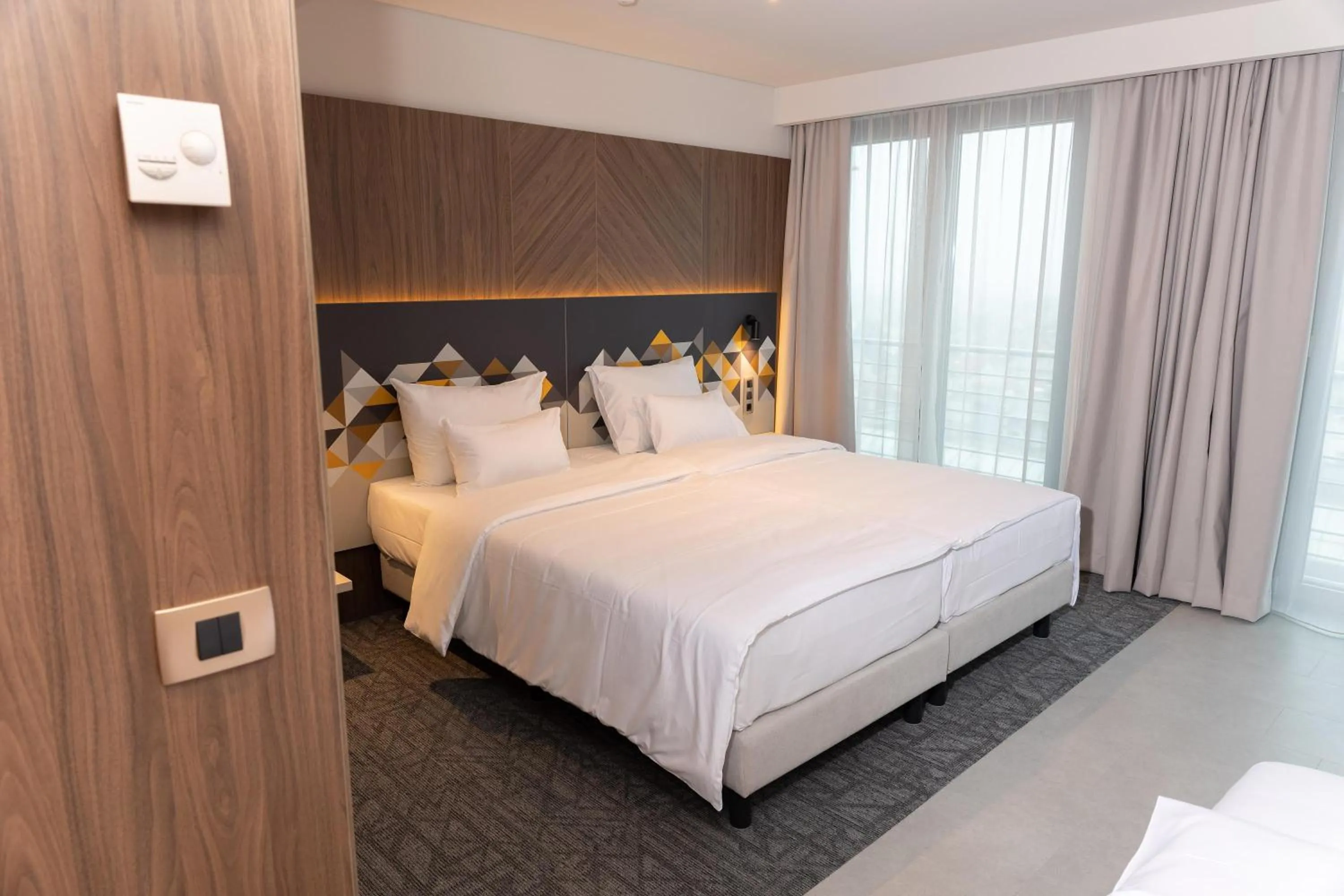 Bed in Doubletree by Hilton Ljubljana