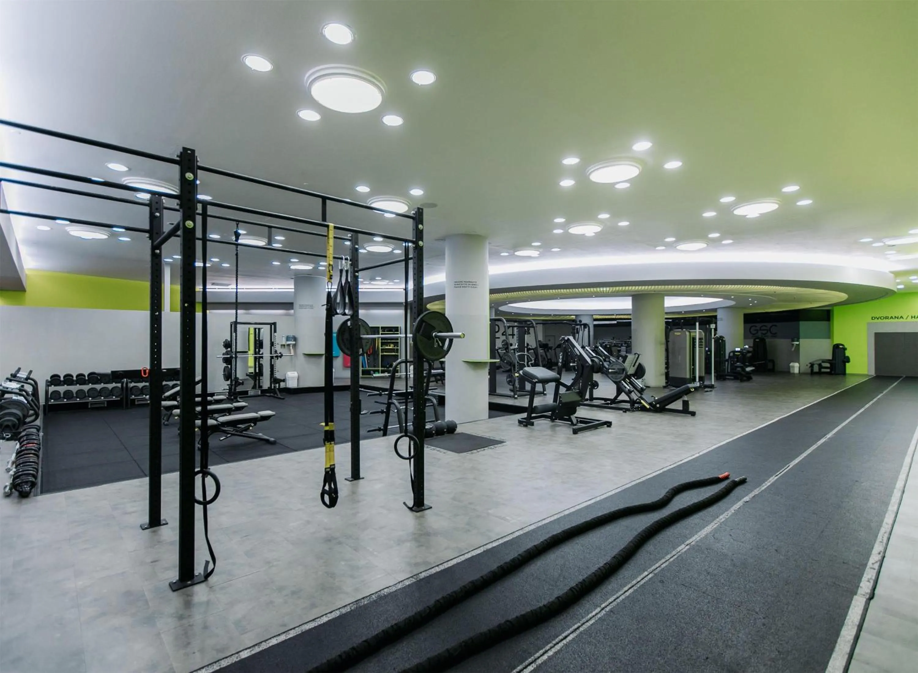 Fitness centre/facilities in Doubletree by Hilton Ljubljana