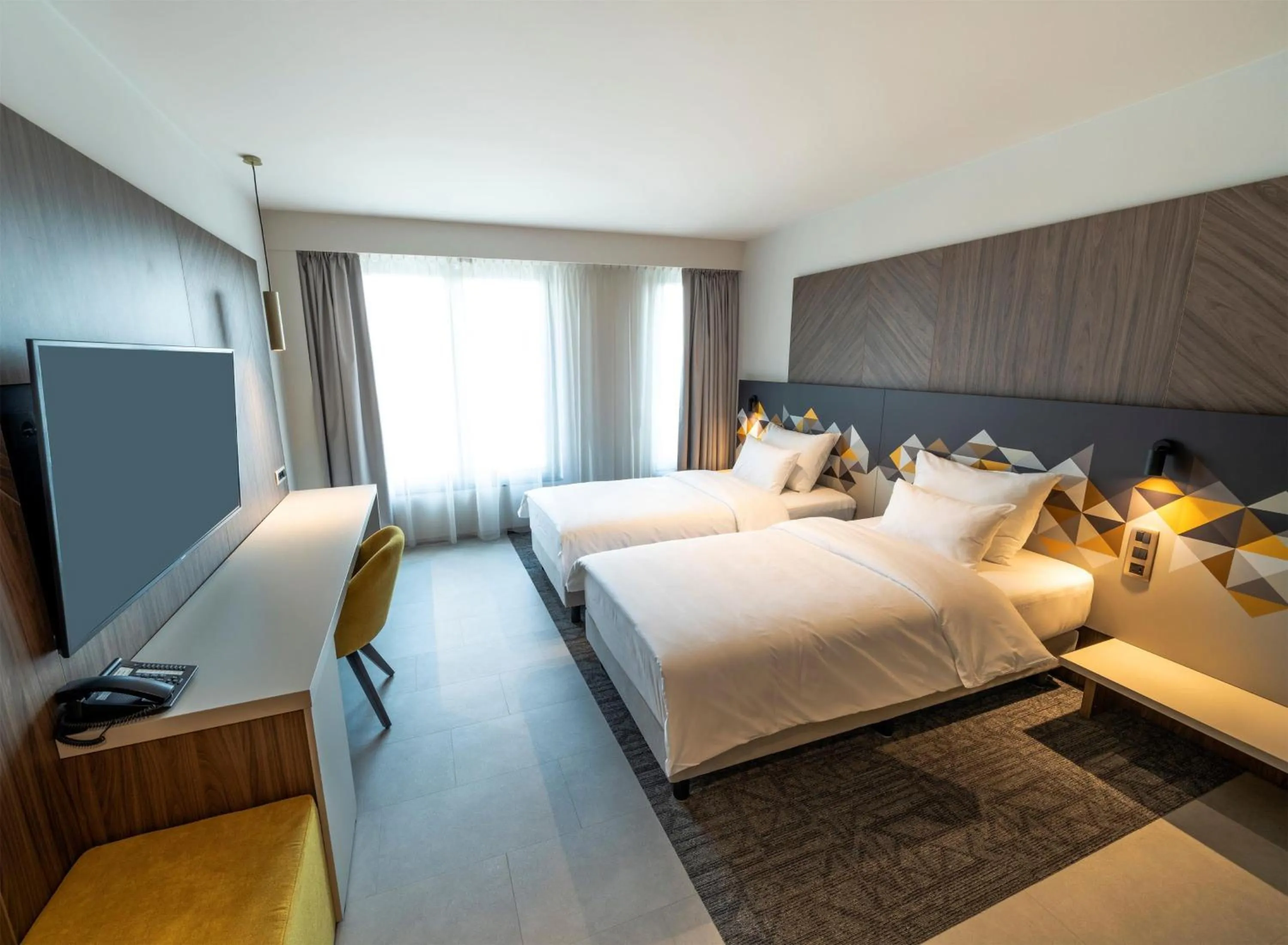 Bed in Doubletree by Hilton Ljubljana