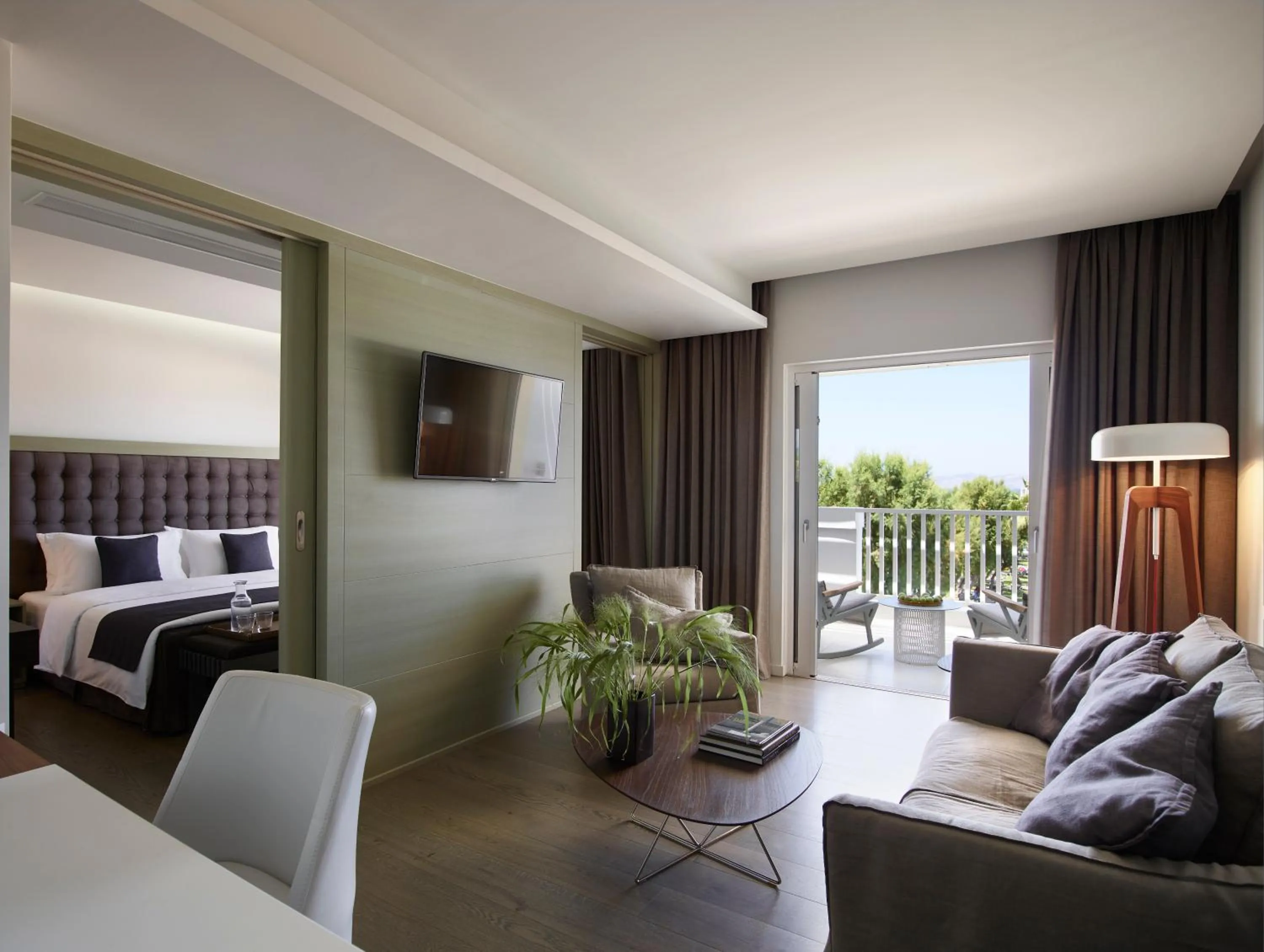 Decorative detail, Bed in Neptune Luxury Resort