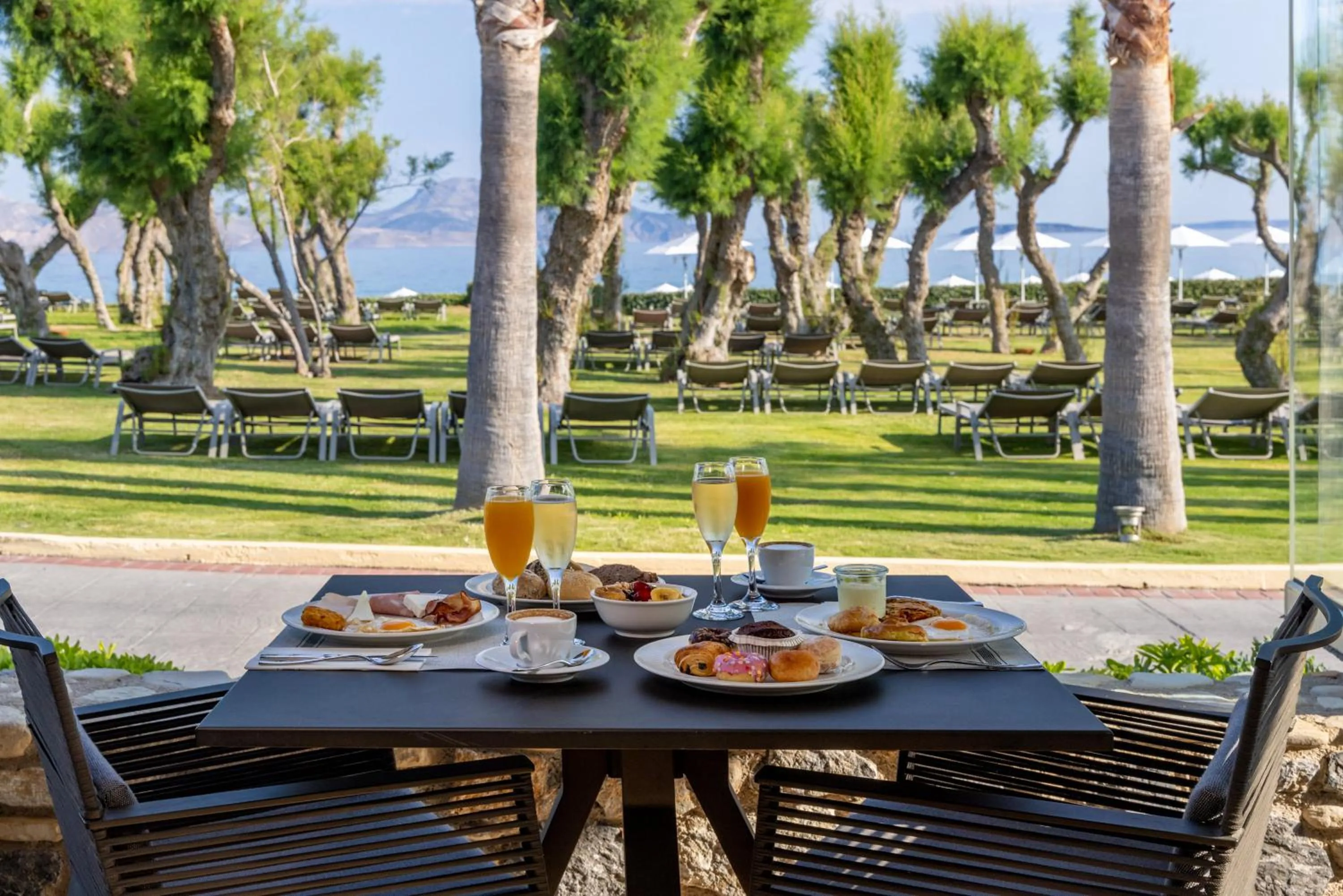 Garden view in Neptune Luxury Resort