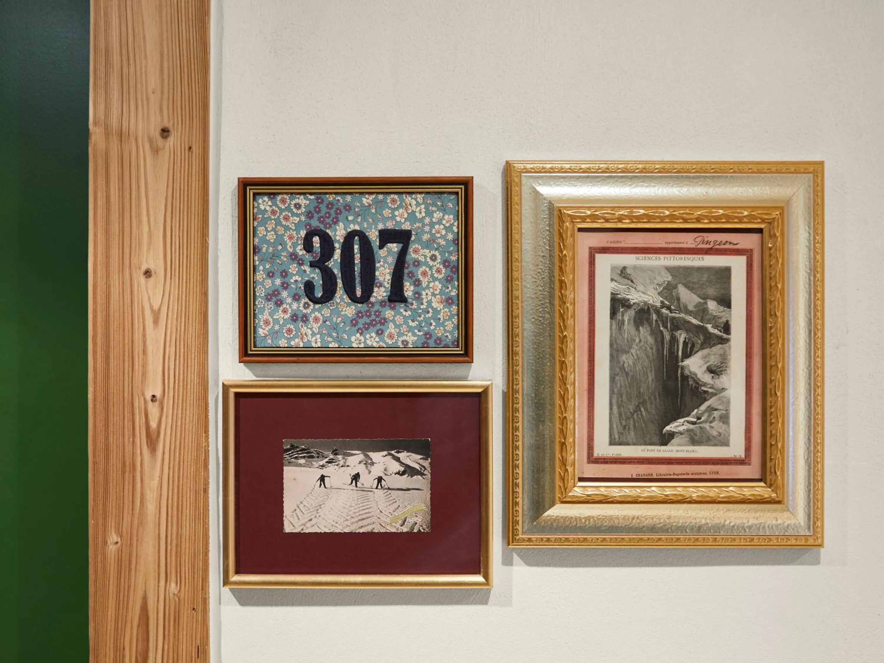 Decorative detail in Chalet Alpen Valley, Mont-Blanc