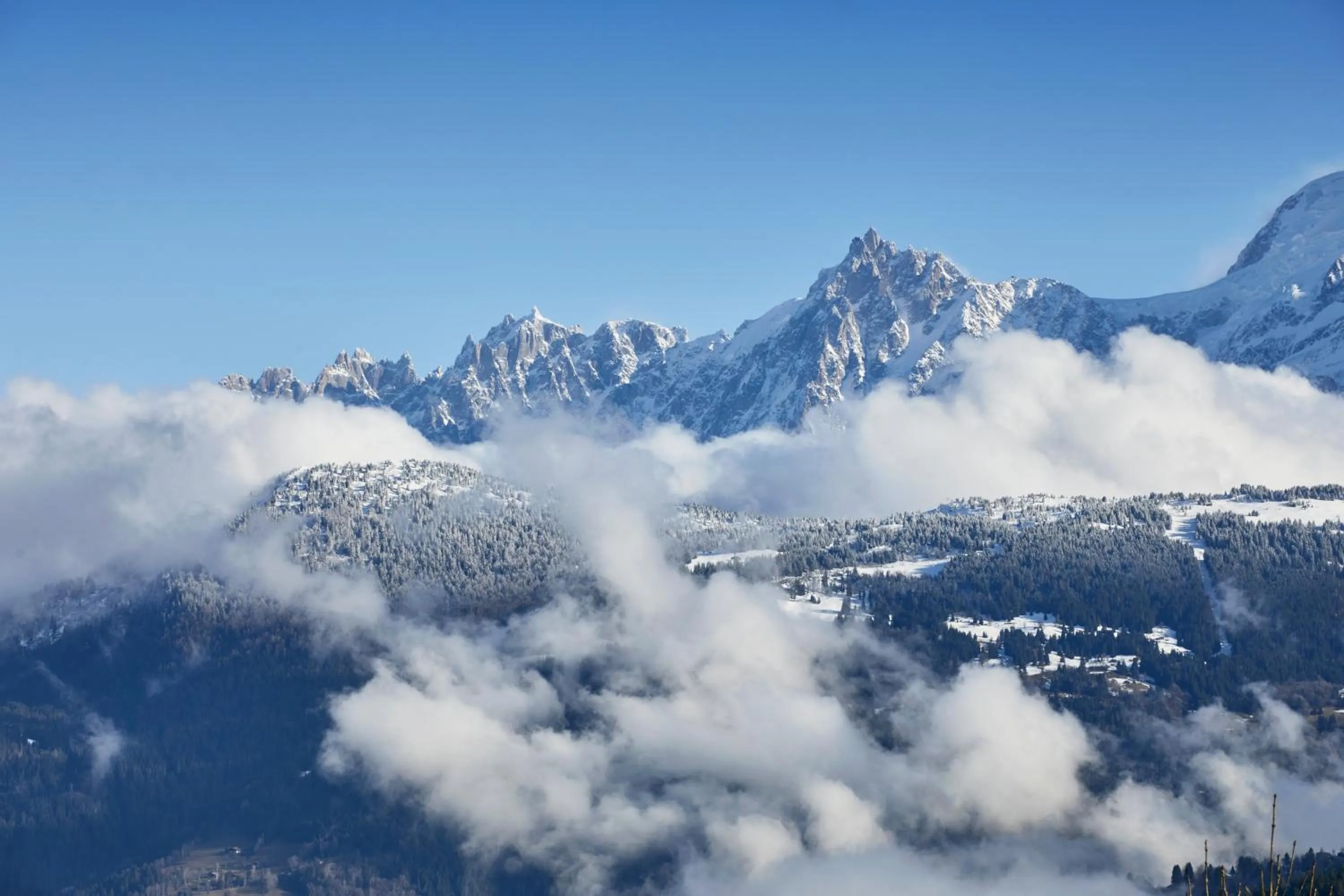Winter in Chalet Alpen Valley, Mont-Blanc