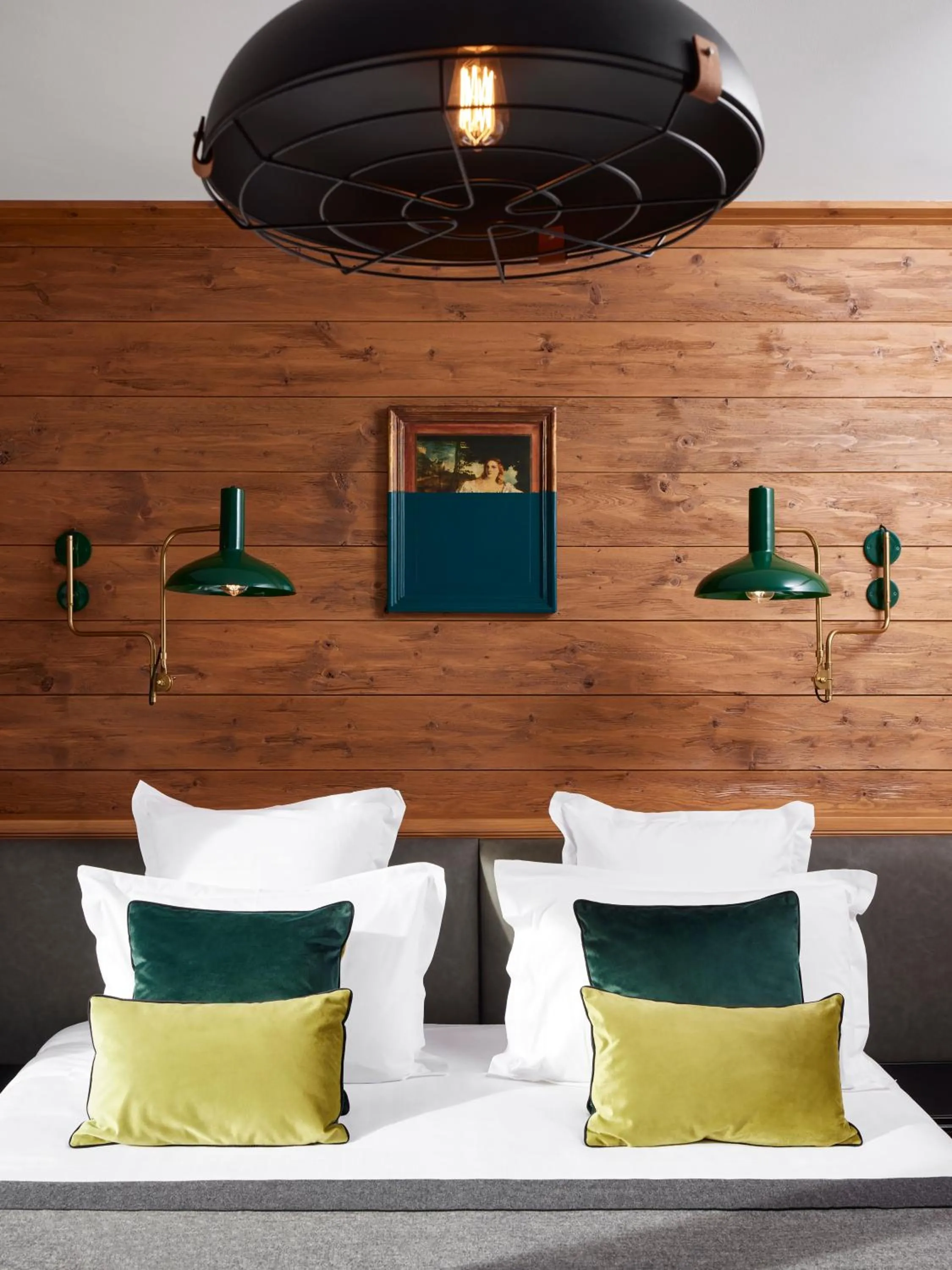 Bed in Chalet Alpen Valley, Mont-Blanc