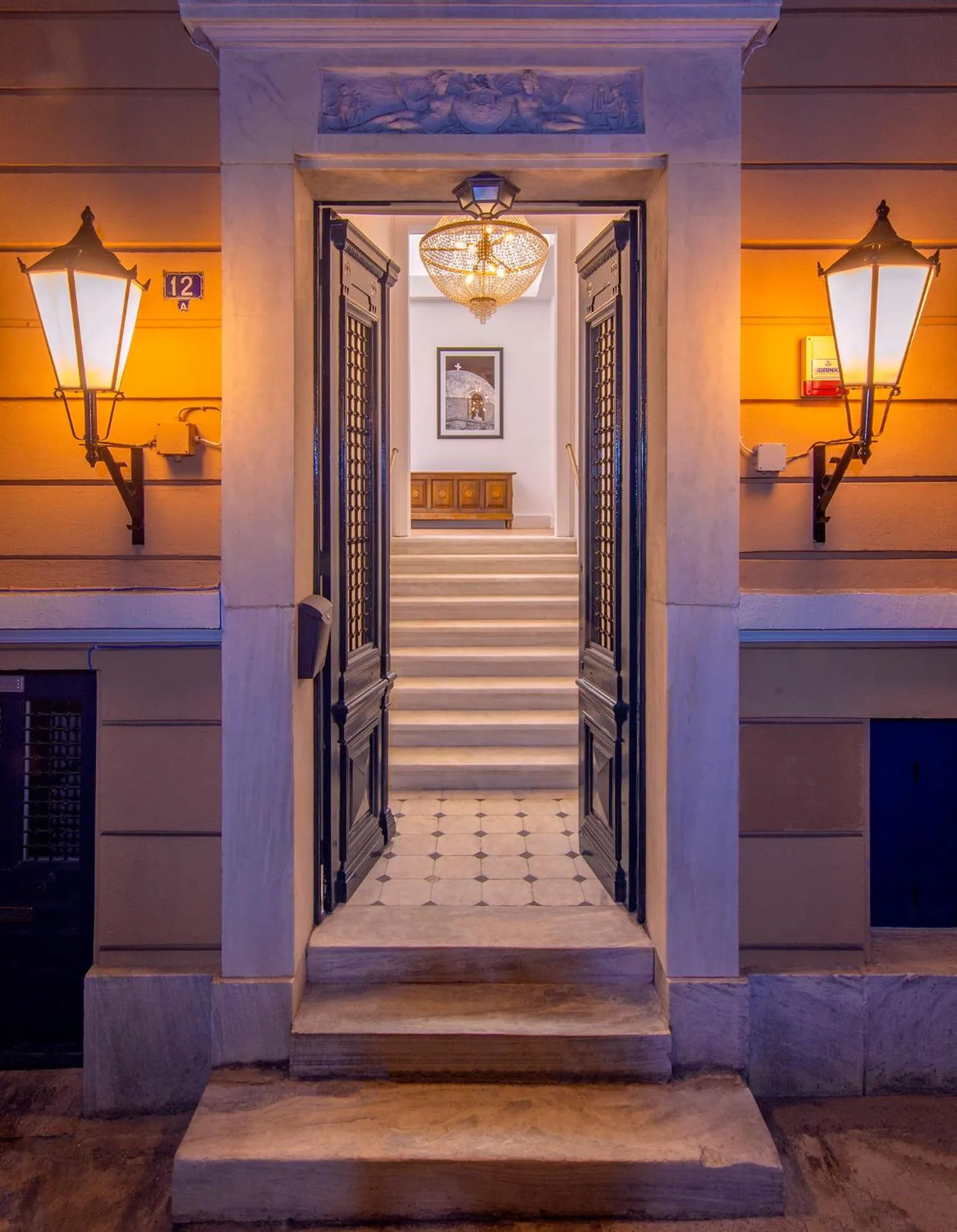 Facade/entrance in Art Pantheon - Suites & Apartments