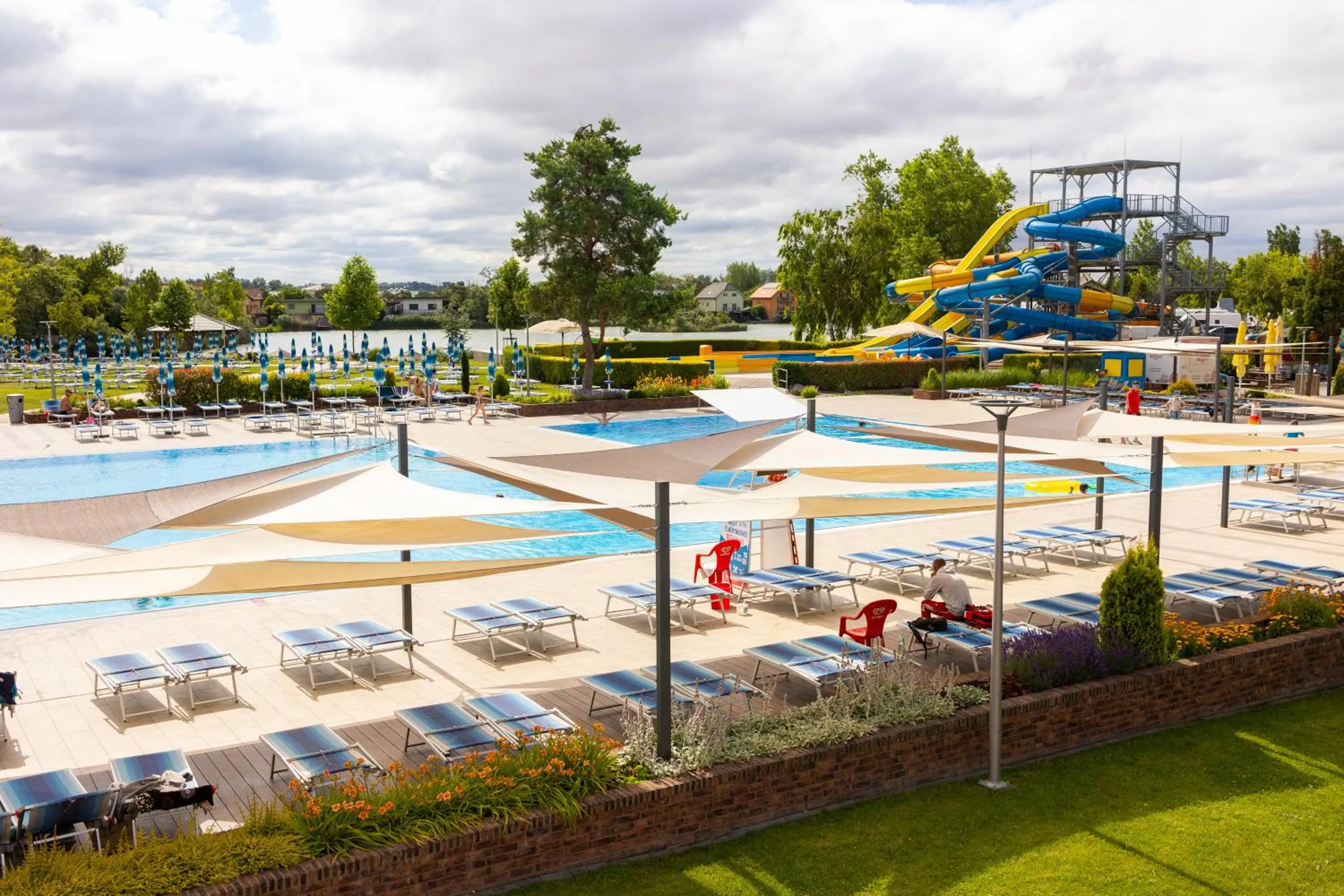 Aqua park in Hotel Thermalpark