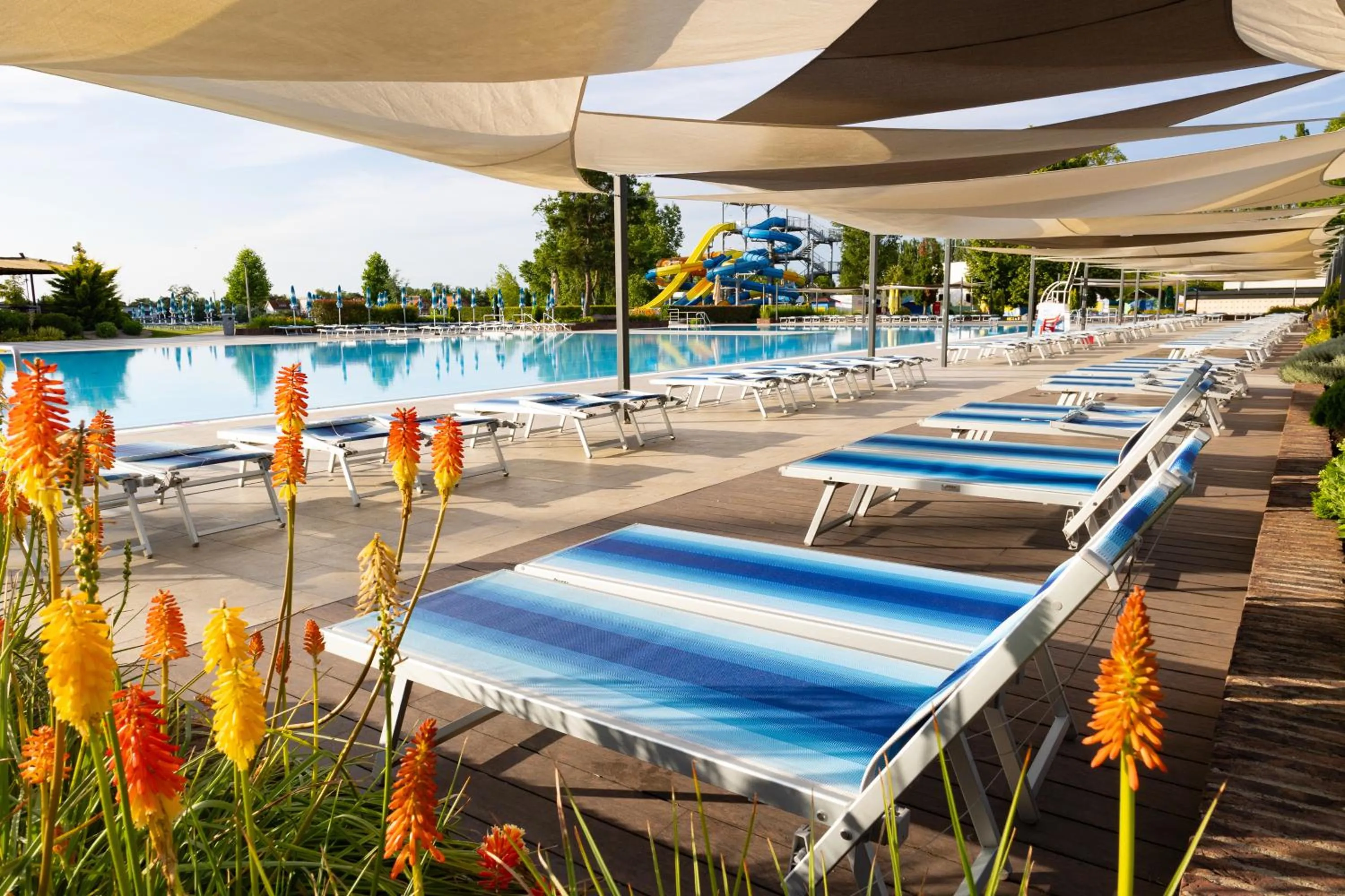 Aqua park in Hotel Thermalpark